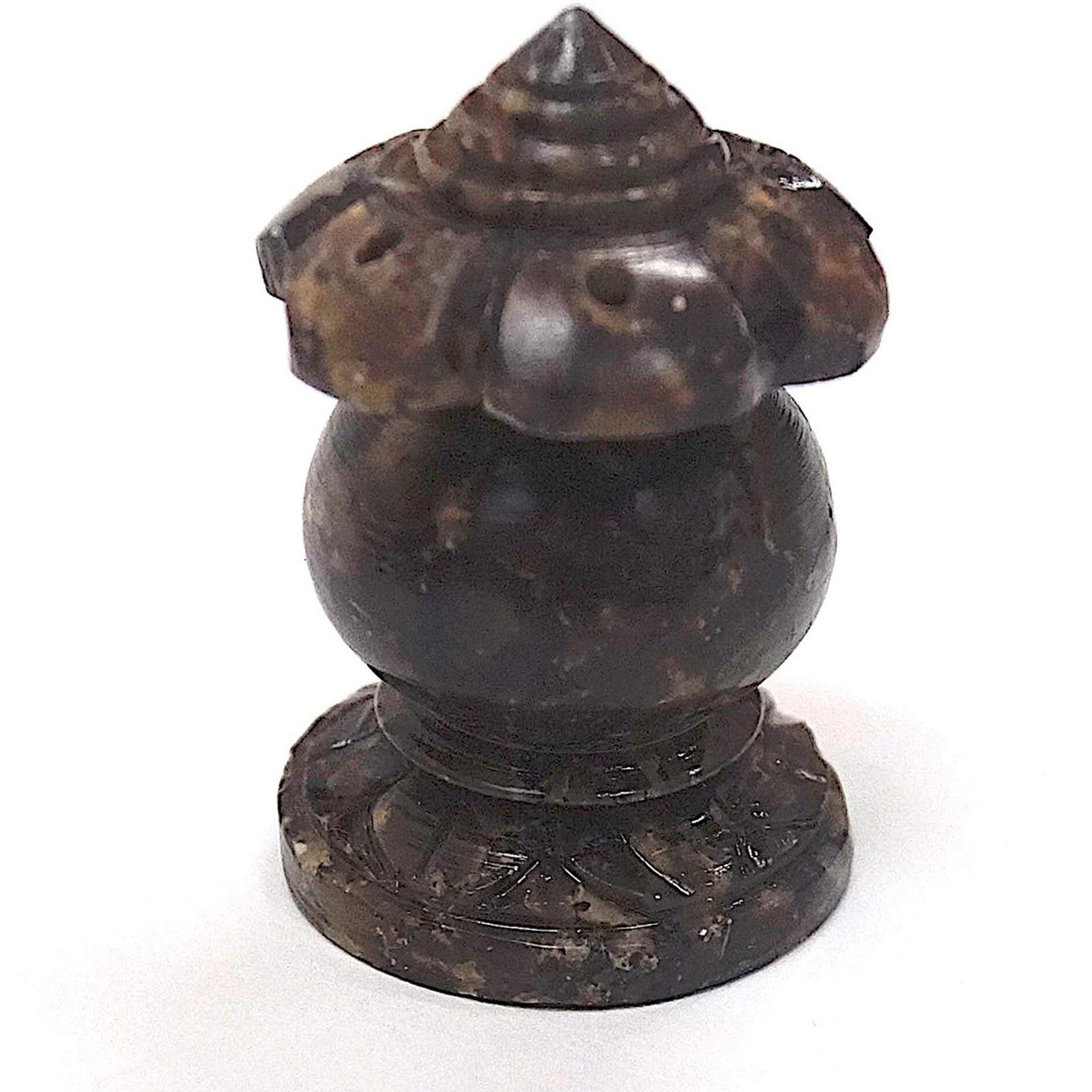 INDIA OVERSEAS TRADING CORP Soapstone Flower Incense Burner 2"