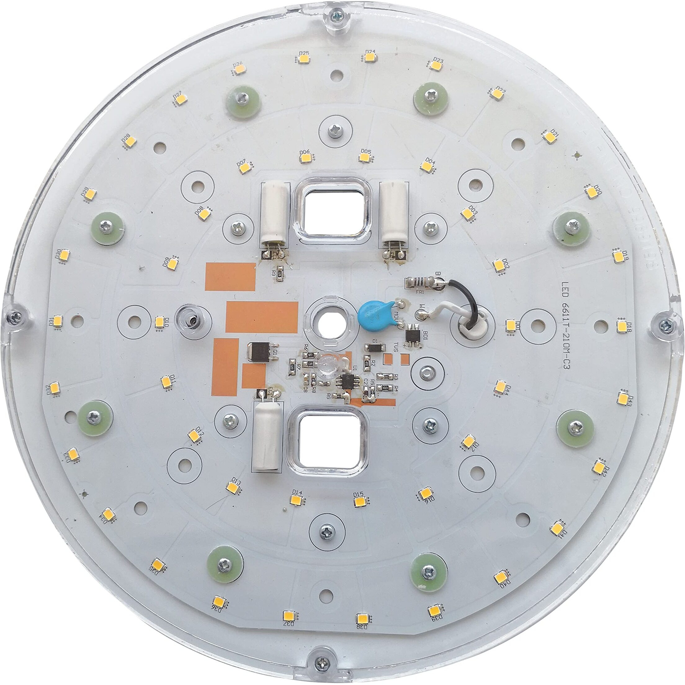 35W 120V LED magnetically Attached Replacement modual, 3000k