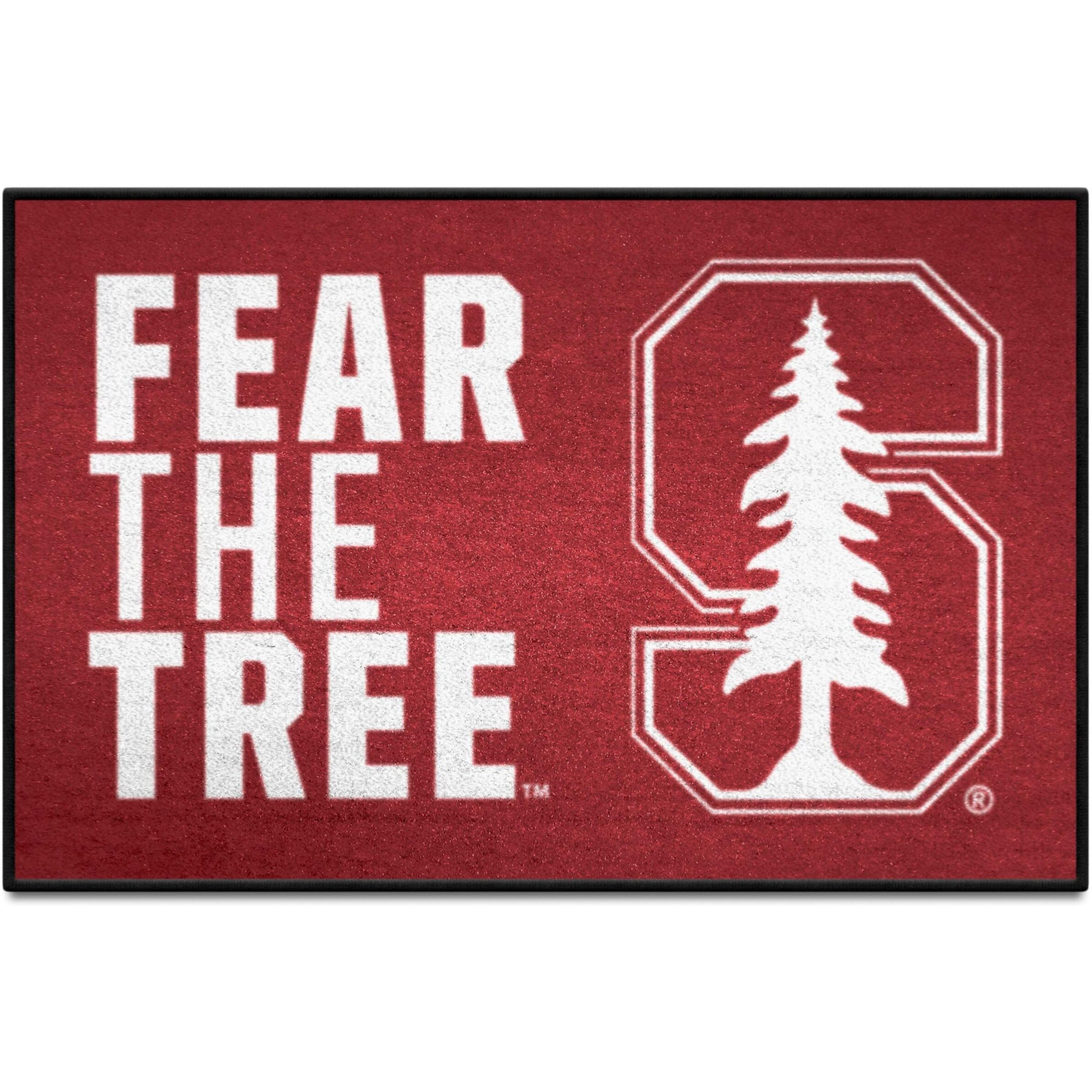 FANMATS 33419 NCAA - Stanford University Starter Mat Accent Rug - 19in. x 30in. Slogan Starter Mat| Sports Fan Home Decor Rug and Tailgating Mat