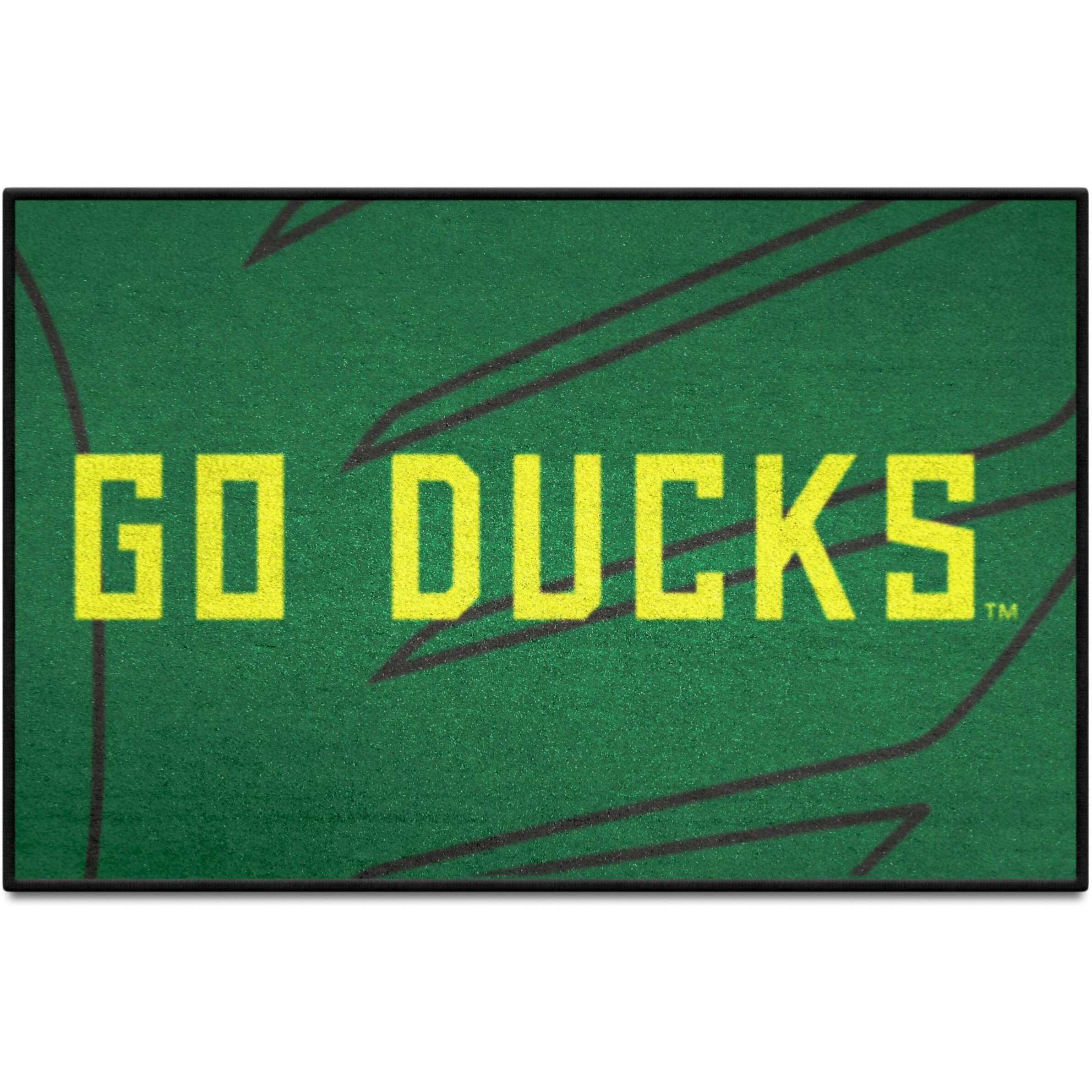 FANMATS 33445 Oregon Starter Mat Accent Rug - 19in. x 30in. Slogan Design