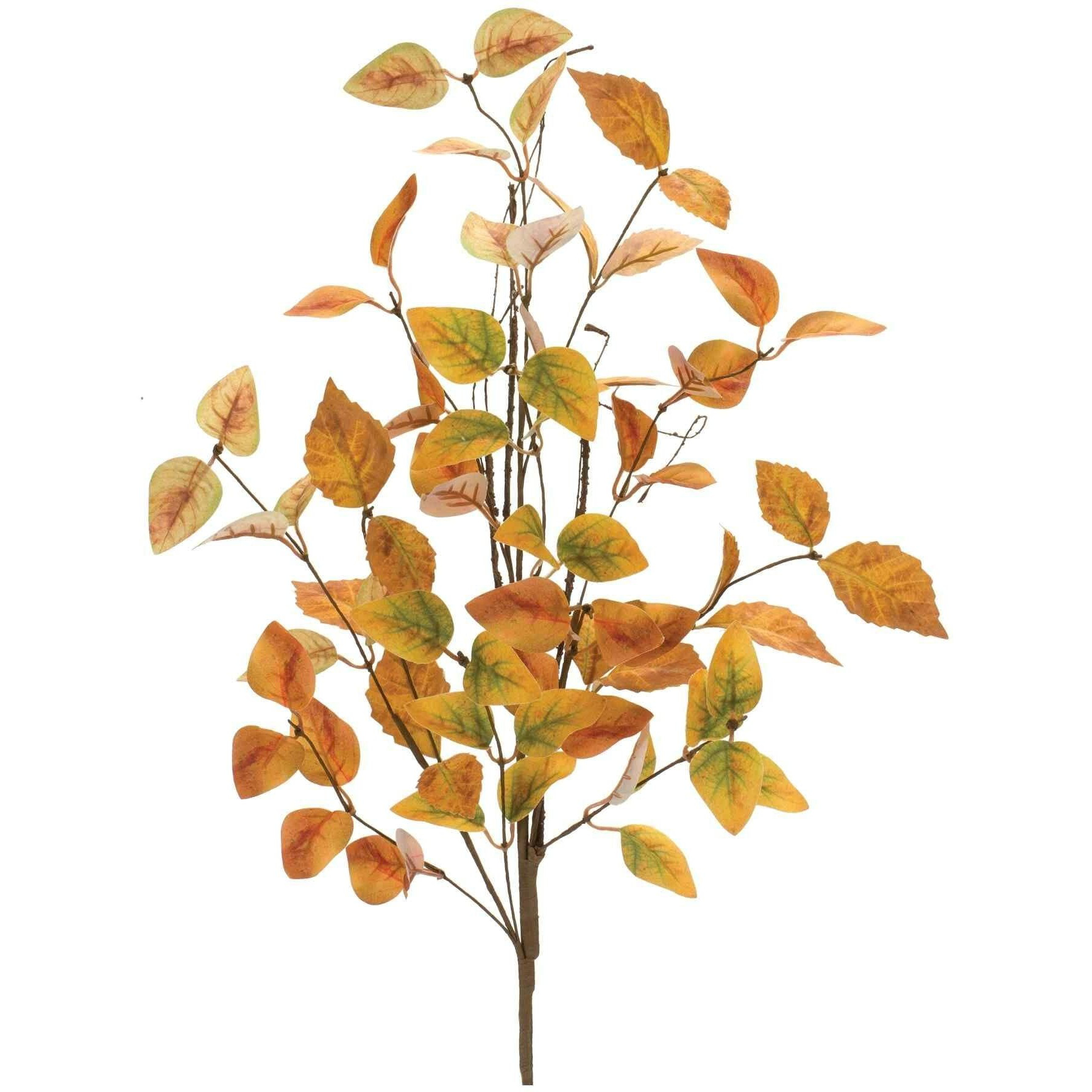 Melrose International Fall Leaf Twig Spray (Set of 12)