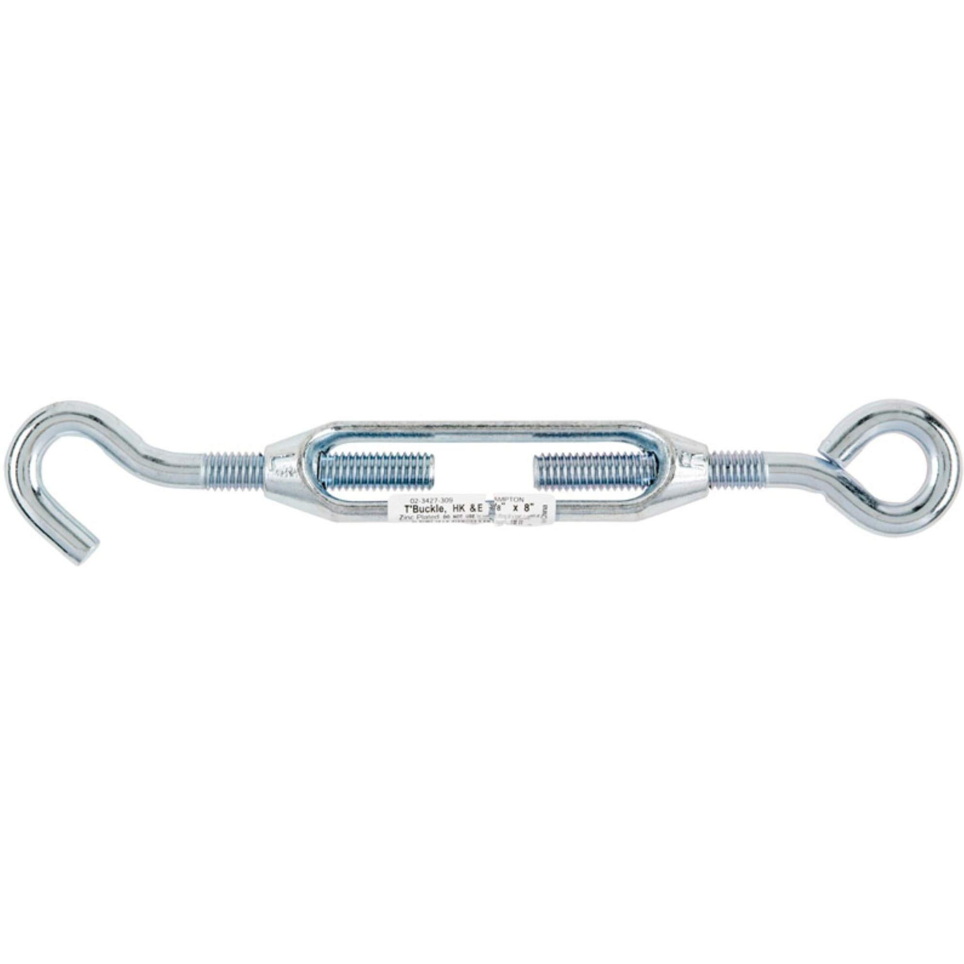 ACE Hampton Turnbuckle 4-1/8" 350 Lb Hk&Eye Bulk STL