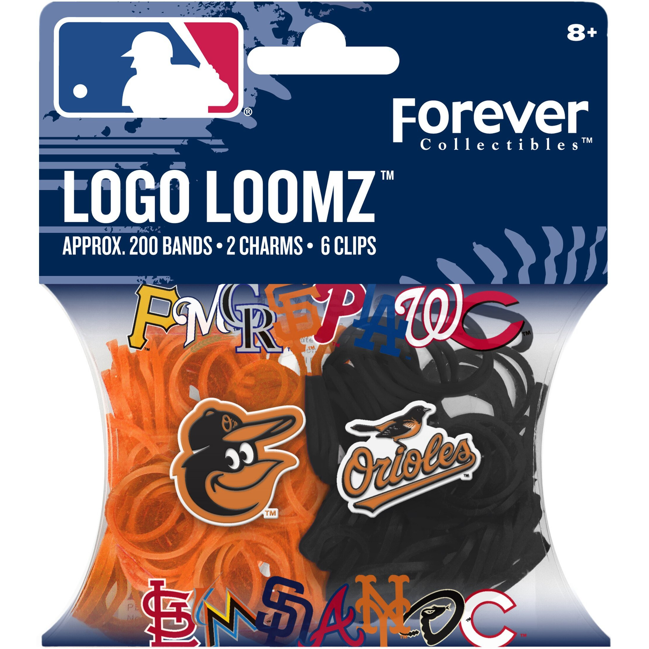 FOCO Baltimore Orioles Logo Loomz Filler Pack