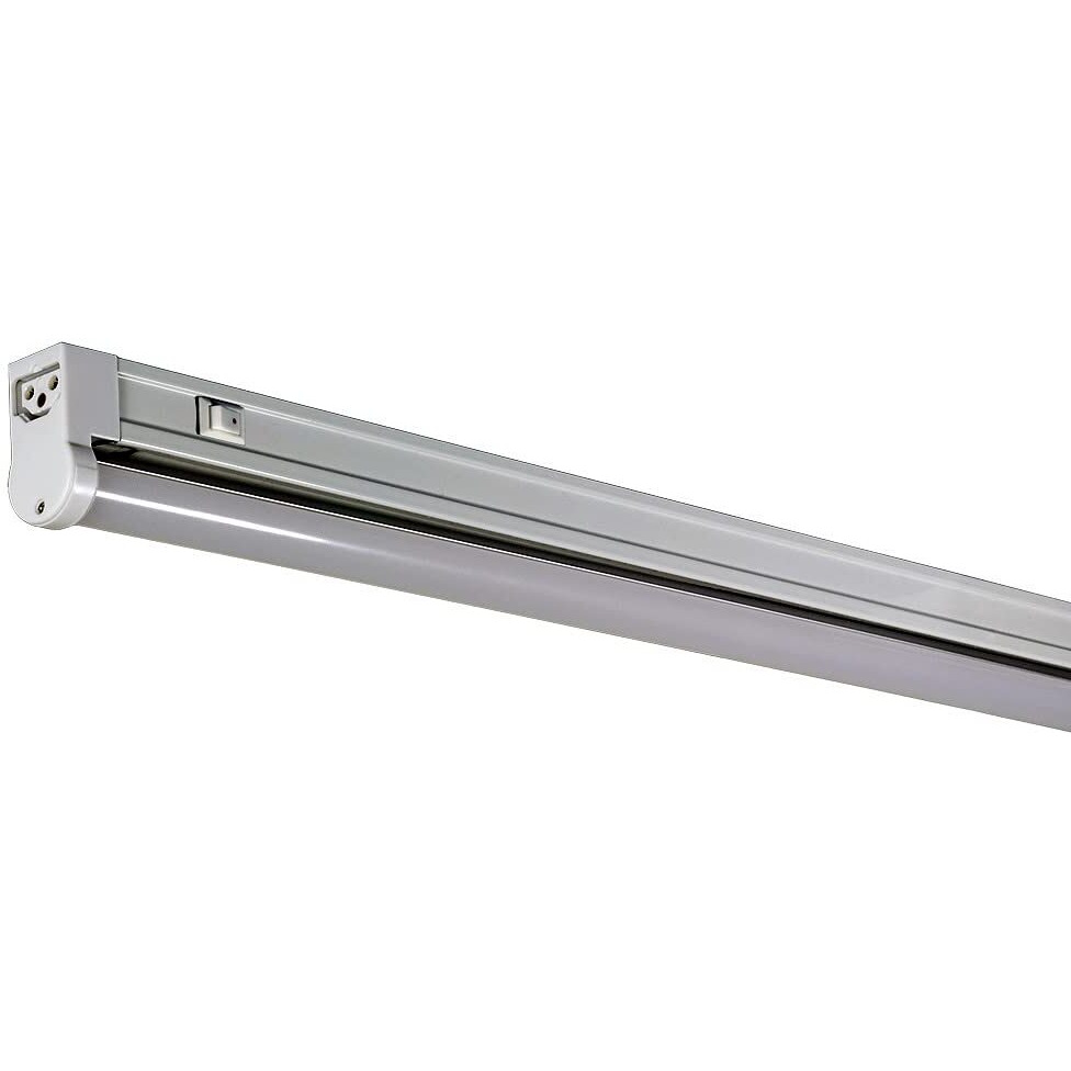 Jesco Lighting SGA-LED-12/40w-SW 4000K Sleek Adjustable LED with Switch, White, 12"