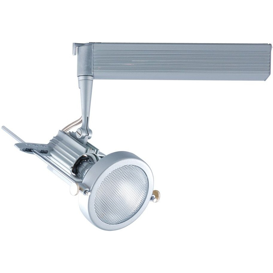 Jesco Lighting HMH901P20201M Contempo - 3" One Light H Track Head-20 Watt-MH PAR20 Bulb, Silver Finish