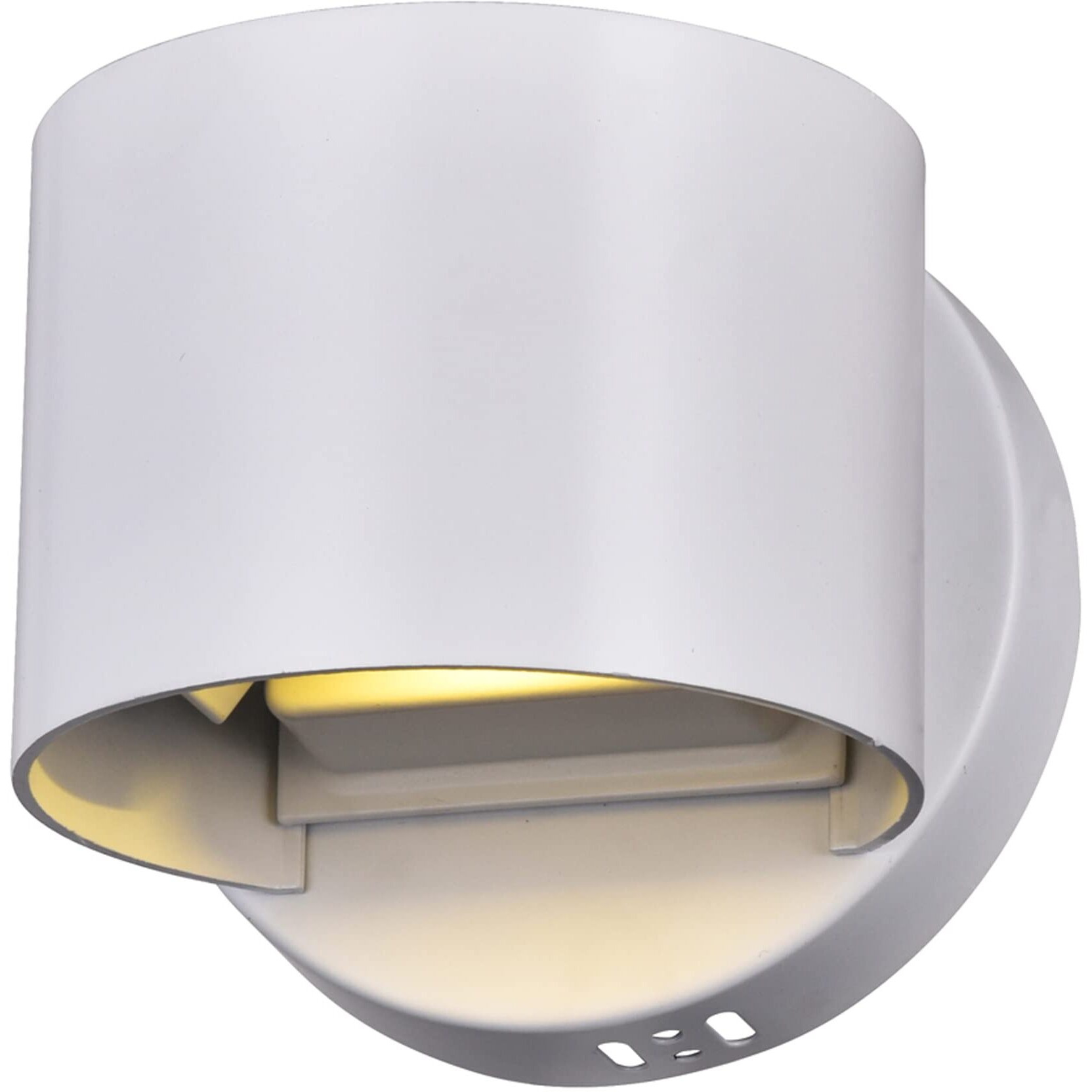 CWI Lighting Lilliana Contemporary Metal LED Wall Sconce in White