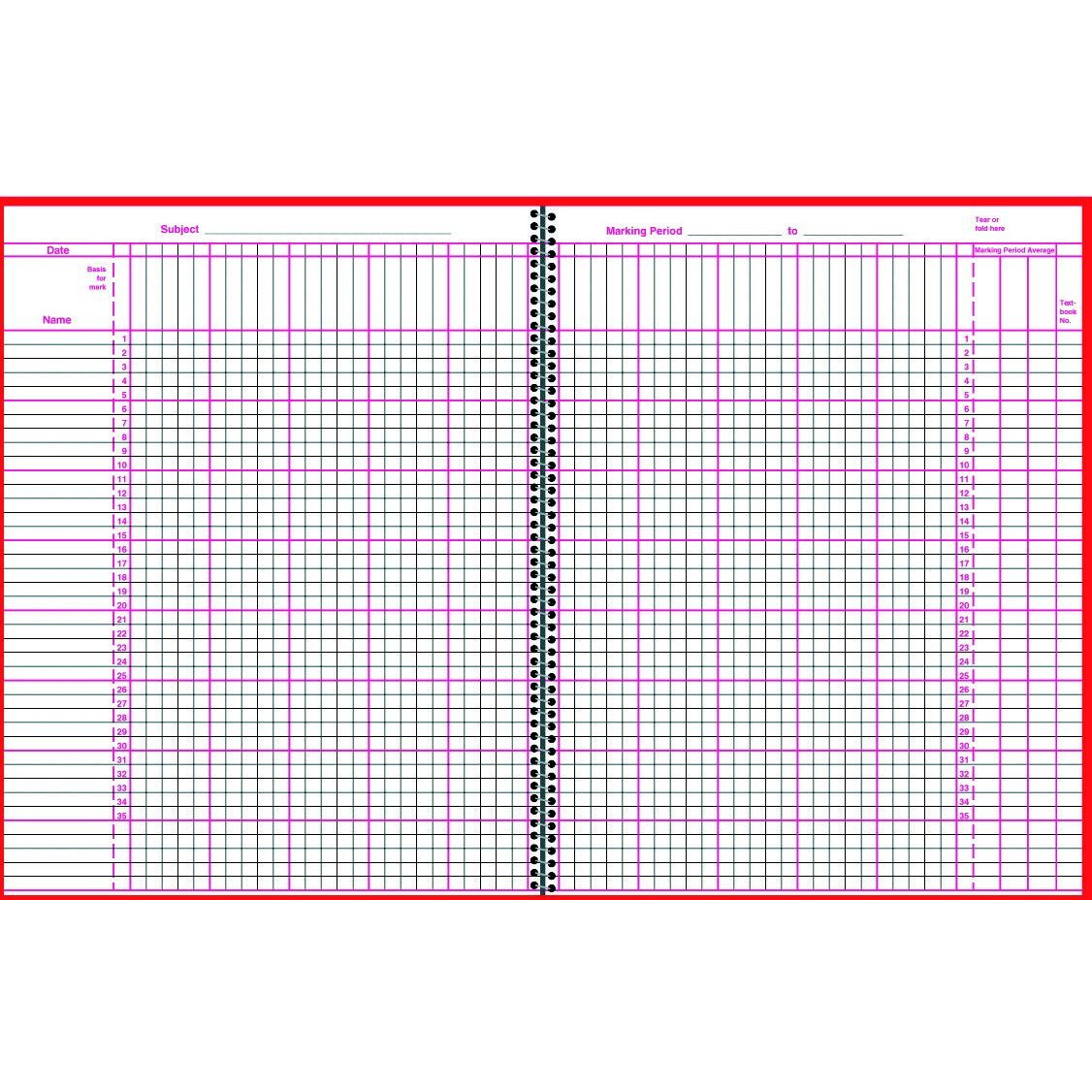 Daily Record Keeper Grades K6 11 x 8 1/2 64 Pages 3 CT