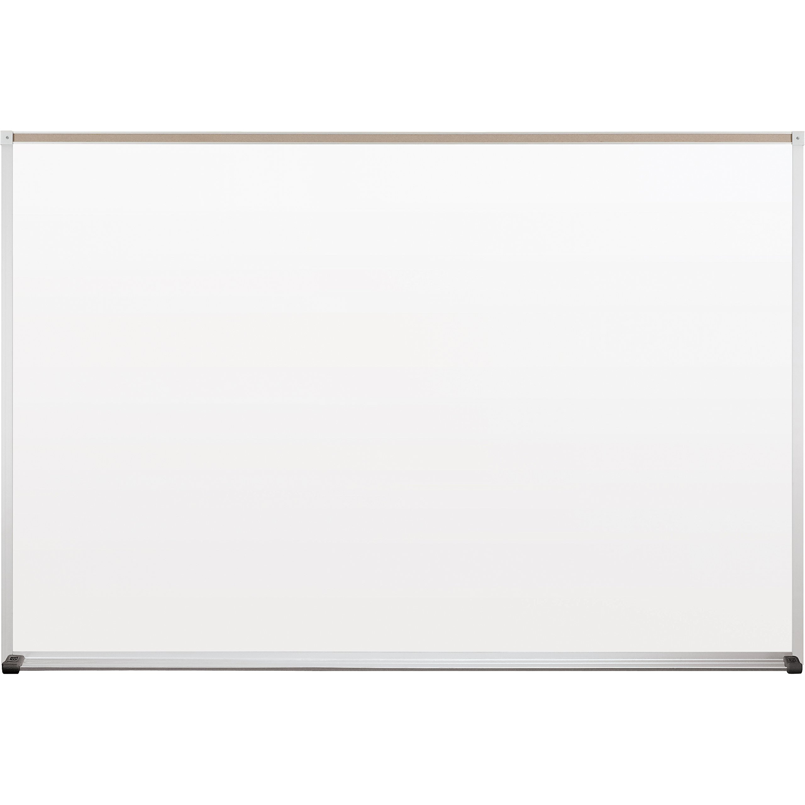 Best-Rite Deluxe Magne-Rite Dry Erase Whiteboard, Alum Trim, 4 x 6 Feet Markerboard (219AG),White/Silver