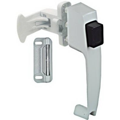 GreenGrass N213-074 White Push Door Latch