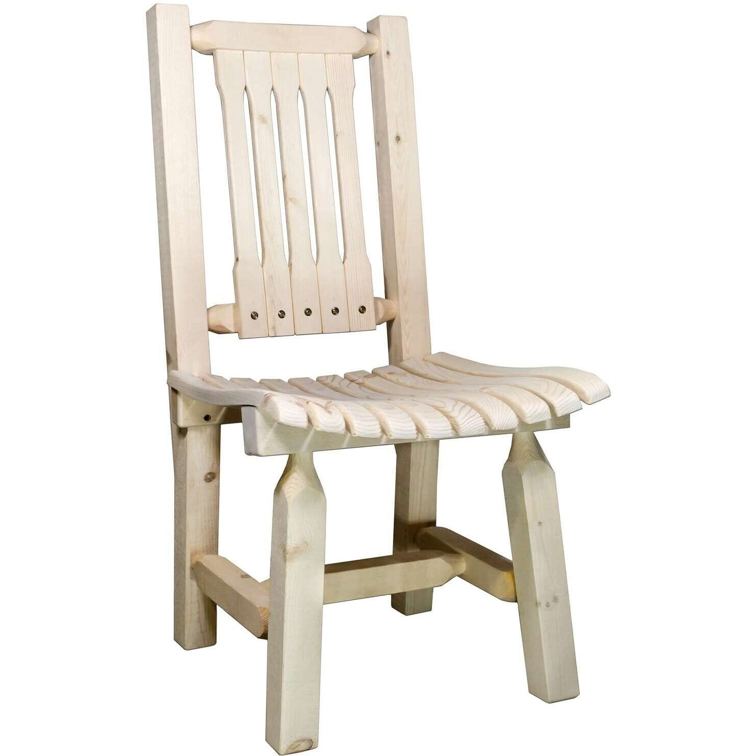 Montana Woodworks Homestead Collection Outdoor Patio Chair, Ready to Finish