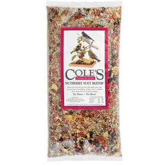 Cole's Nutberry Suet Blend Assorted Species Wild Bird Food Sunflower Meats 5 lb.