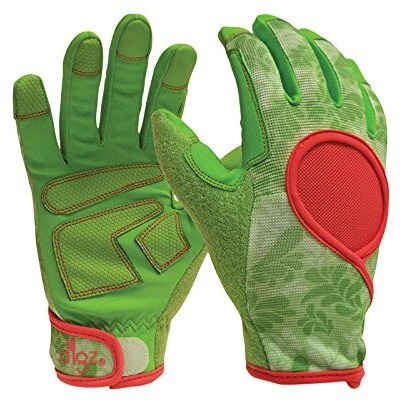 Digz Signature Green Women's M Synthetic Leather Gardening Gloves