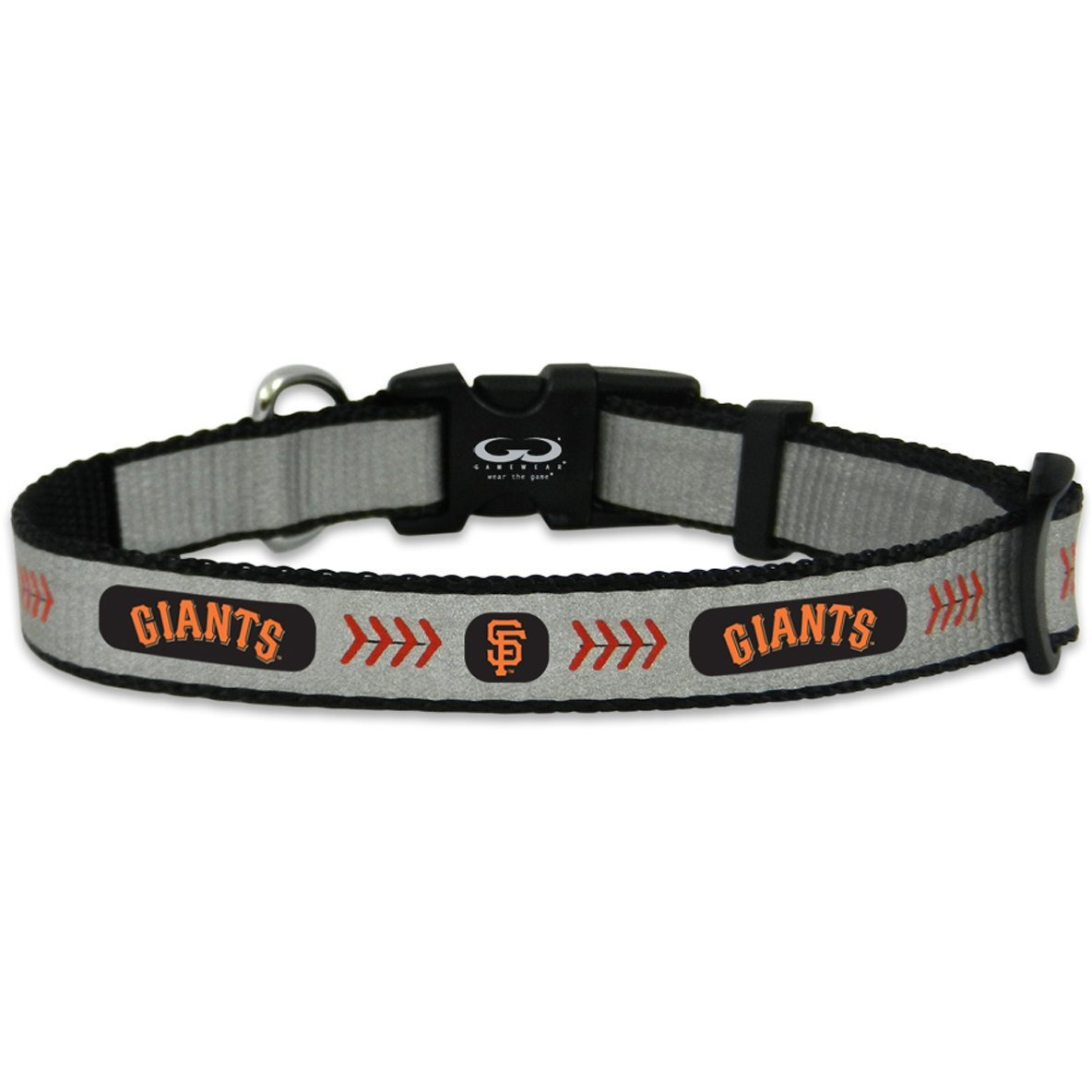 MLB San Francisco Giants Baseball Pet Collar, Small, Reflective