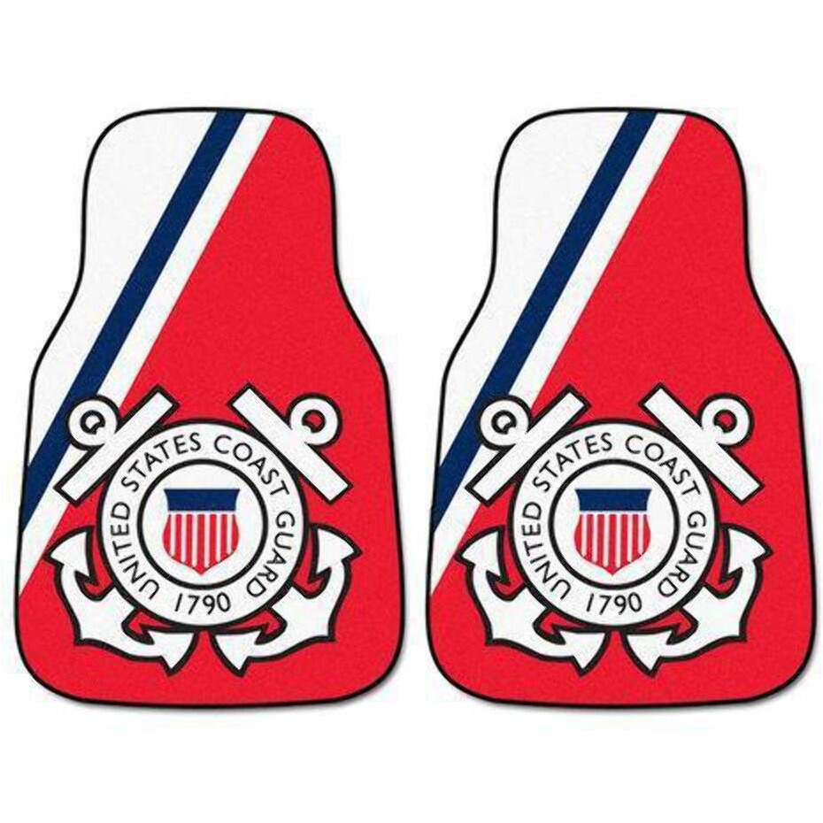 US Coast Guard Carpeted Car Mats