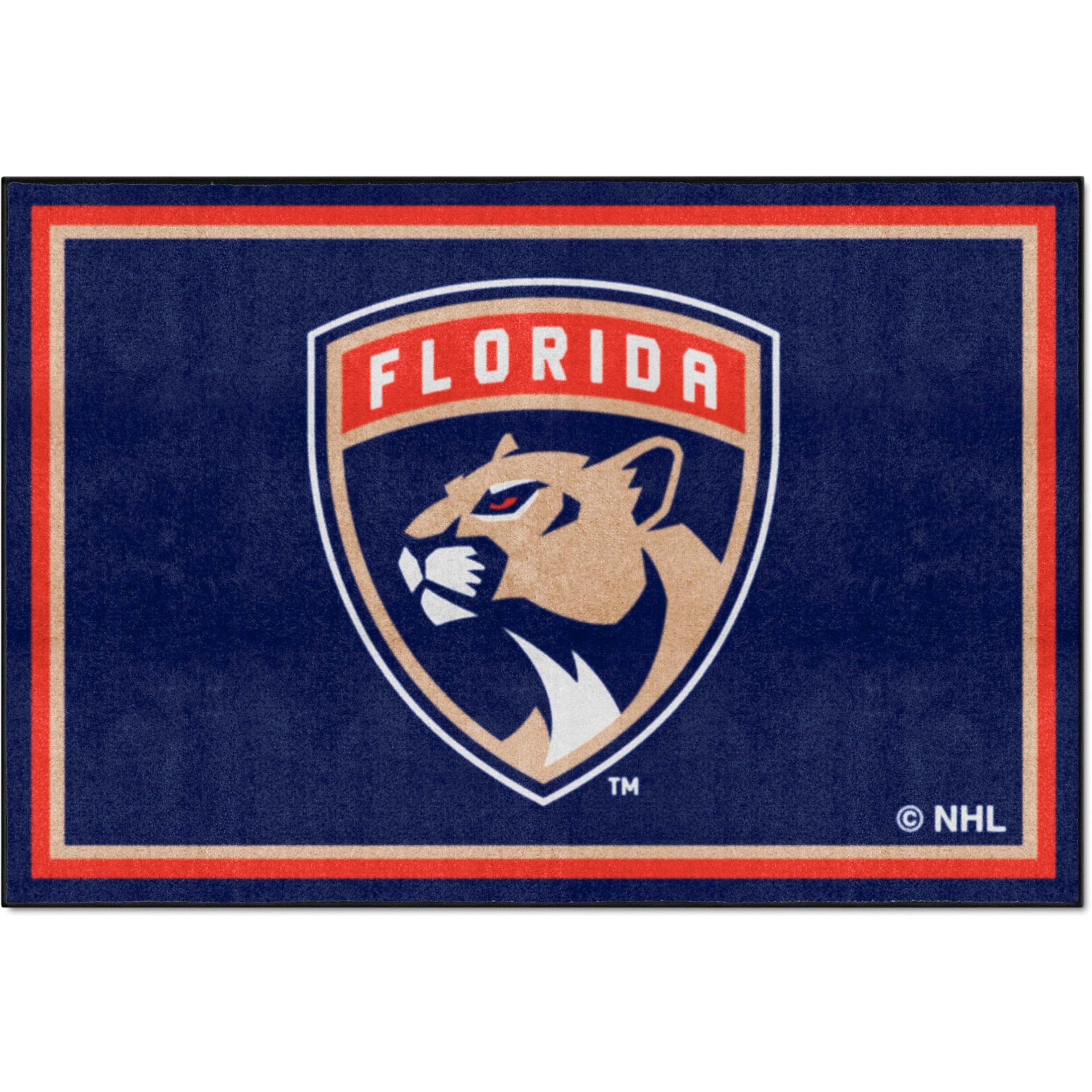 Fanmats 10545 NHL Florida Panthers Nylon Rug