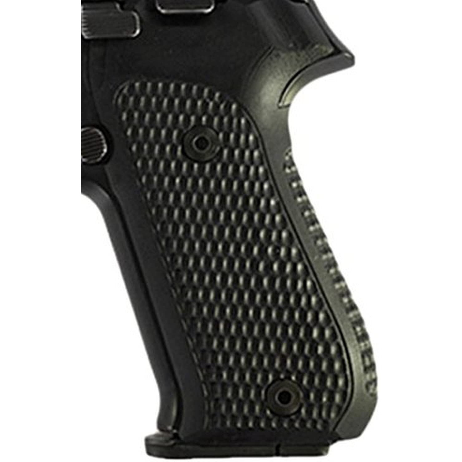 Hogue Sig P220 American Grips (Pirahna G-10), Solid Black