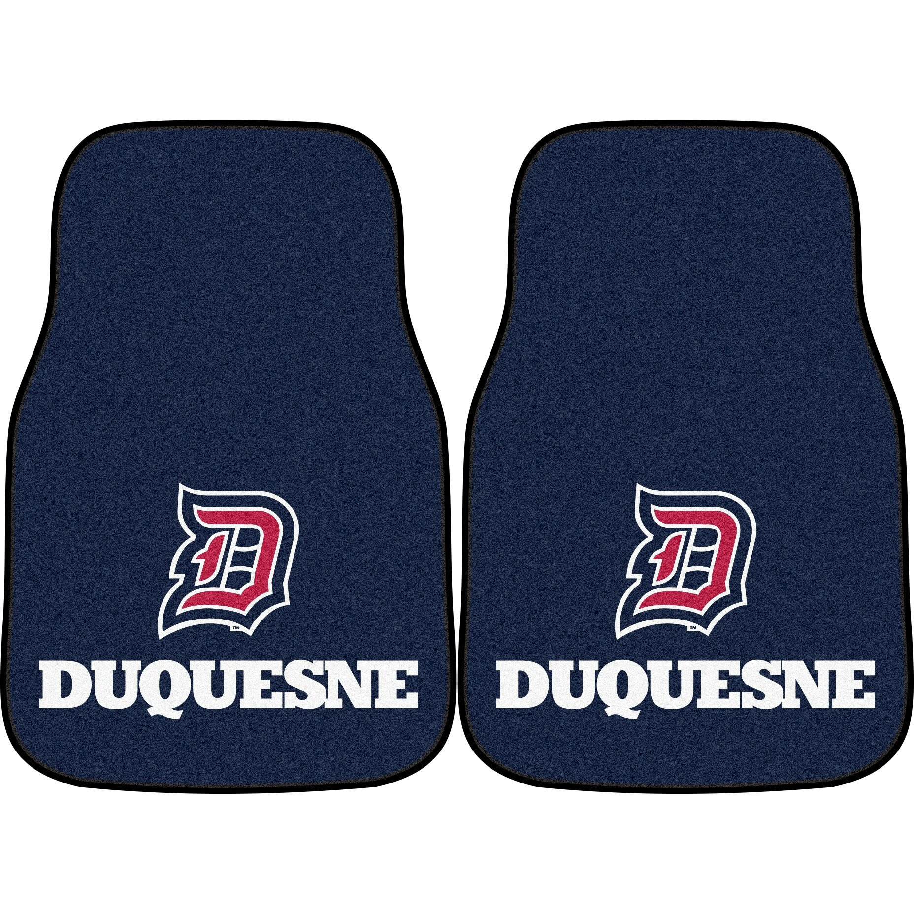 Duquesne University 2 Piece Front Car Mats