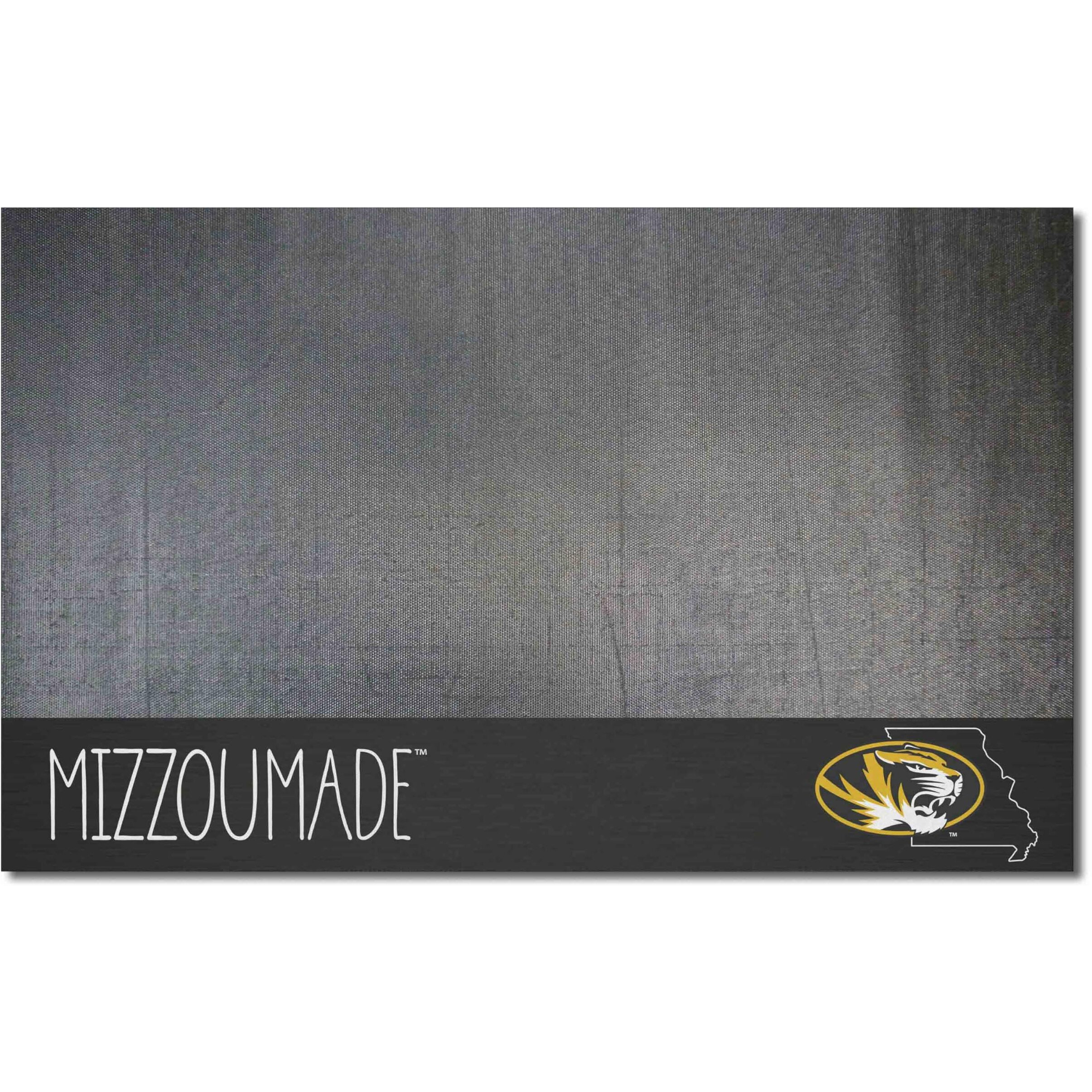 FANMATS 21163 Missouri Tigers Southern Style Vinyl Grill Mat - 26in. x 42in. - Deck Patio Protective Mat | Oil, Flame, and UV Resistant