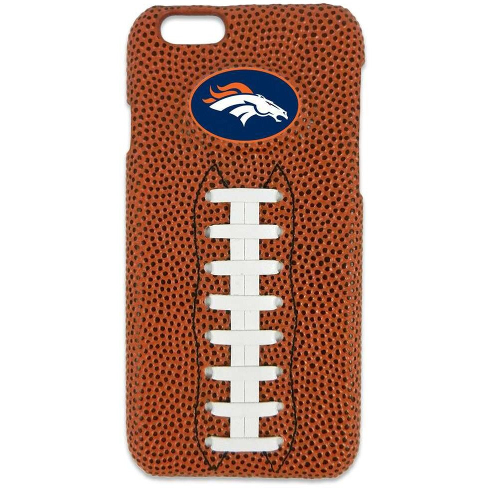 GameWear NFL Denver Broncos Classic Football iPhone 6 Case, Brown