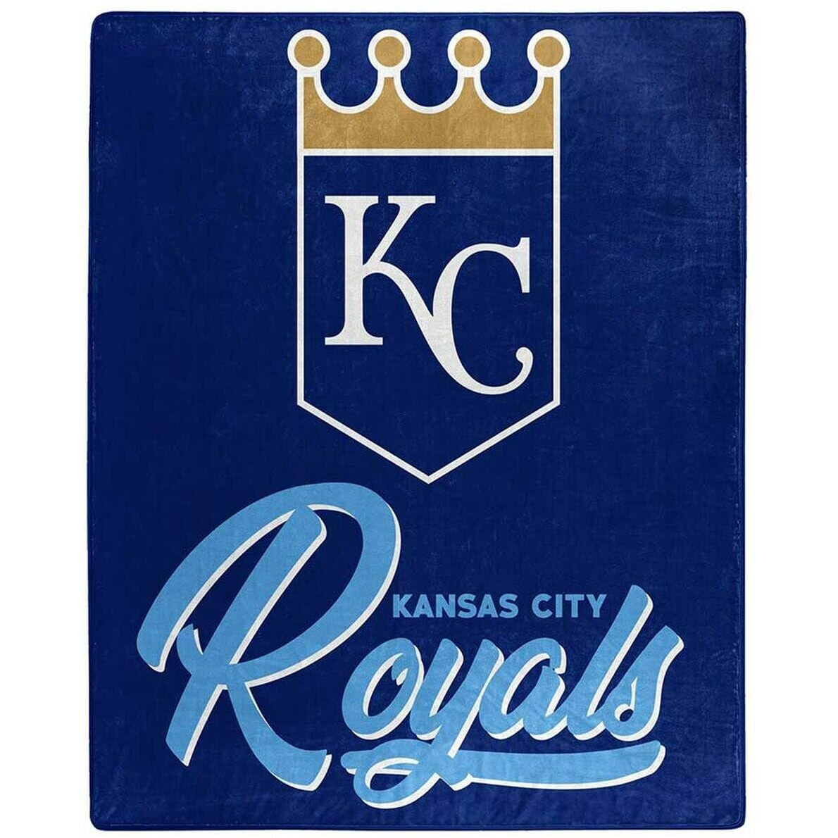 The Northwest Company 1MLB/07070/0014/RET Raschel 50X60 Signature - Royals