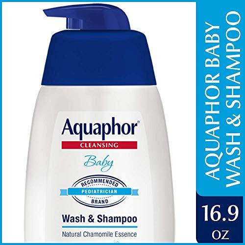 Aquaphor Baby Wash And Shampoo - Mild  Tear-Free 2-In-1 Solution For Baby   S Sensitive Skin - 16.9 Fl. Oz. Pump