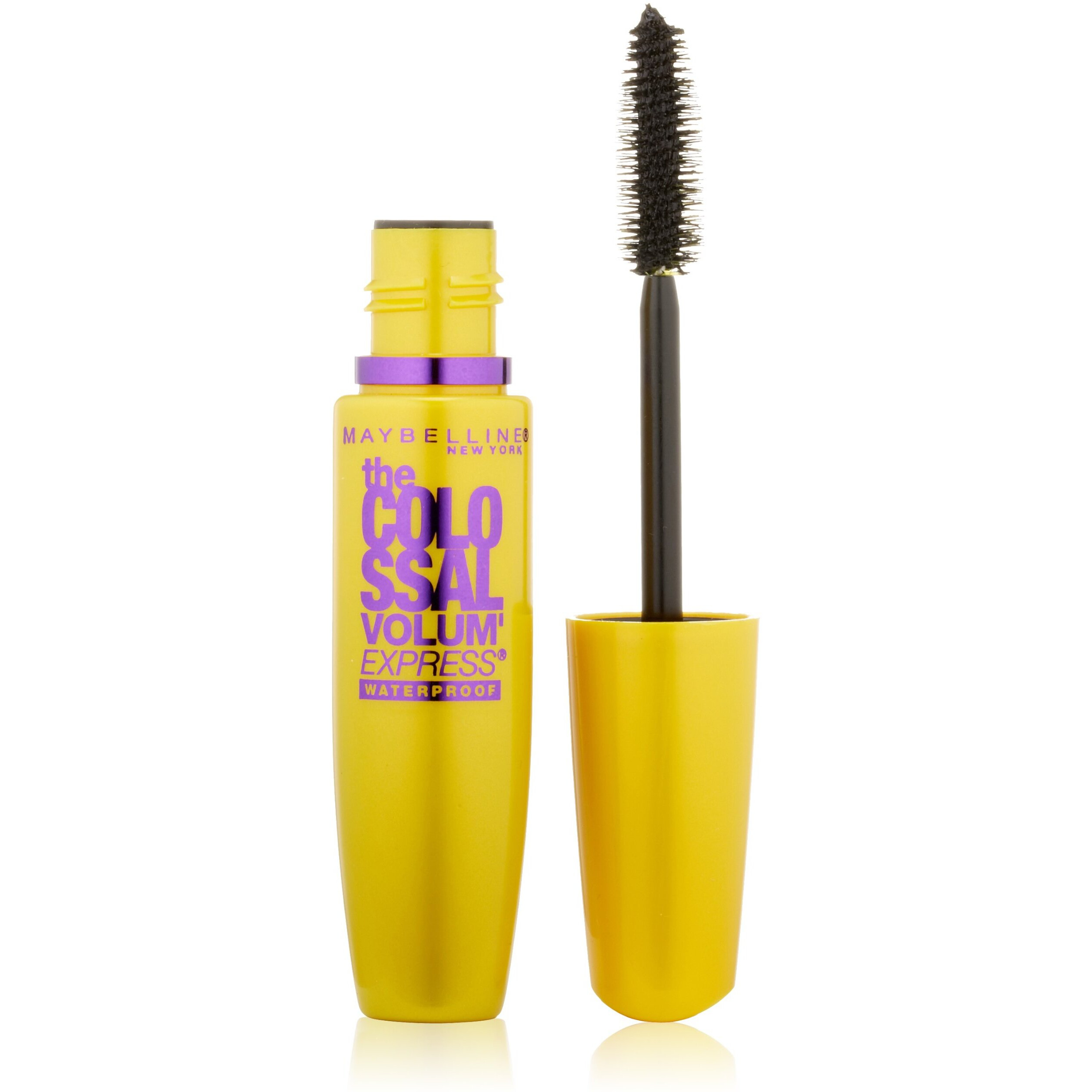 Maybelline New York The Colossal Volum' Express Waterproof Mascara  Glam Black 240  0.27 Fluid Ounce