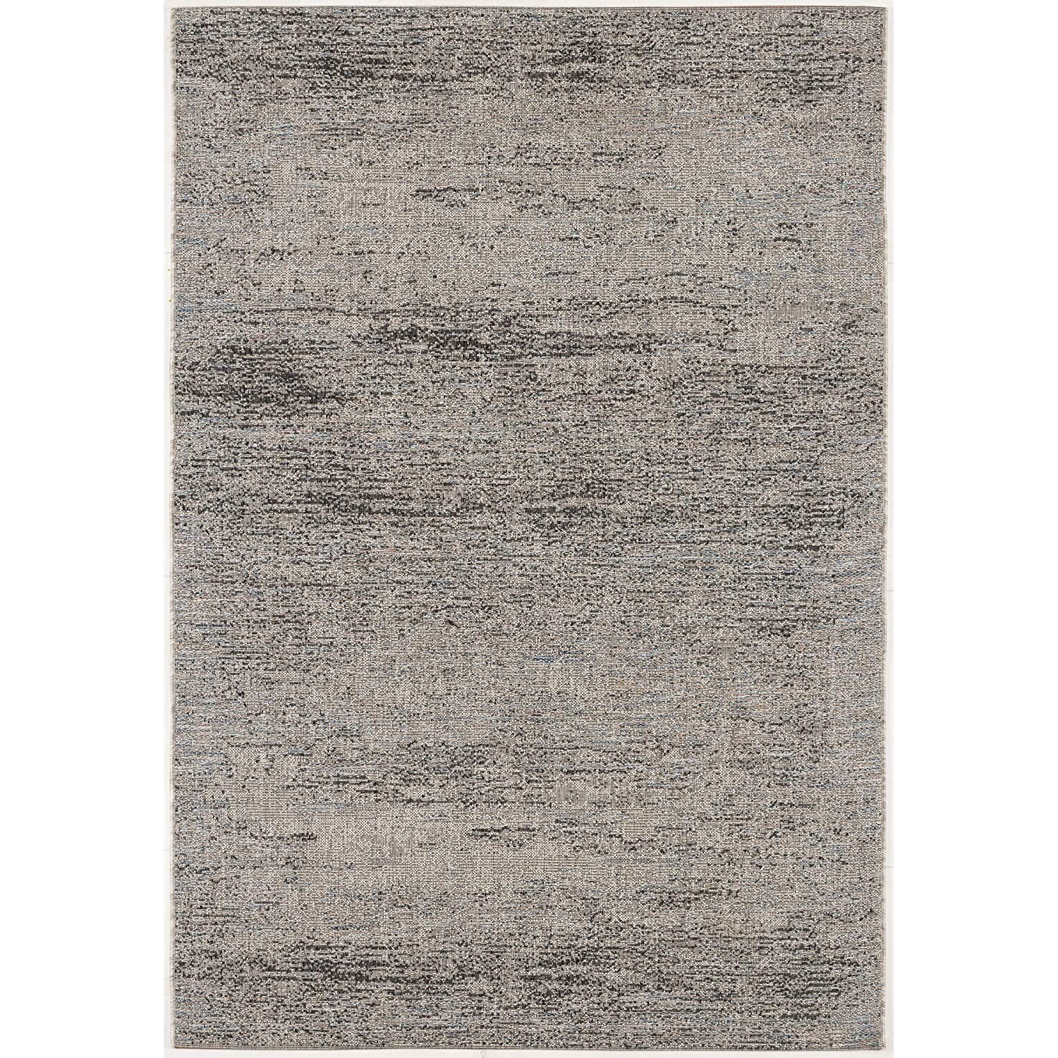 3 X 5 Blue And Gray Distressed Area Rug