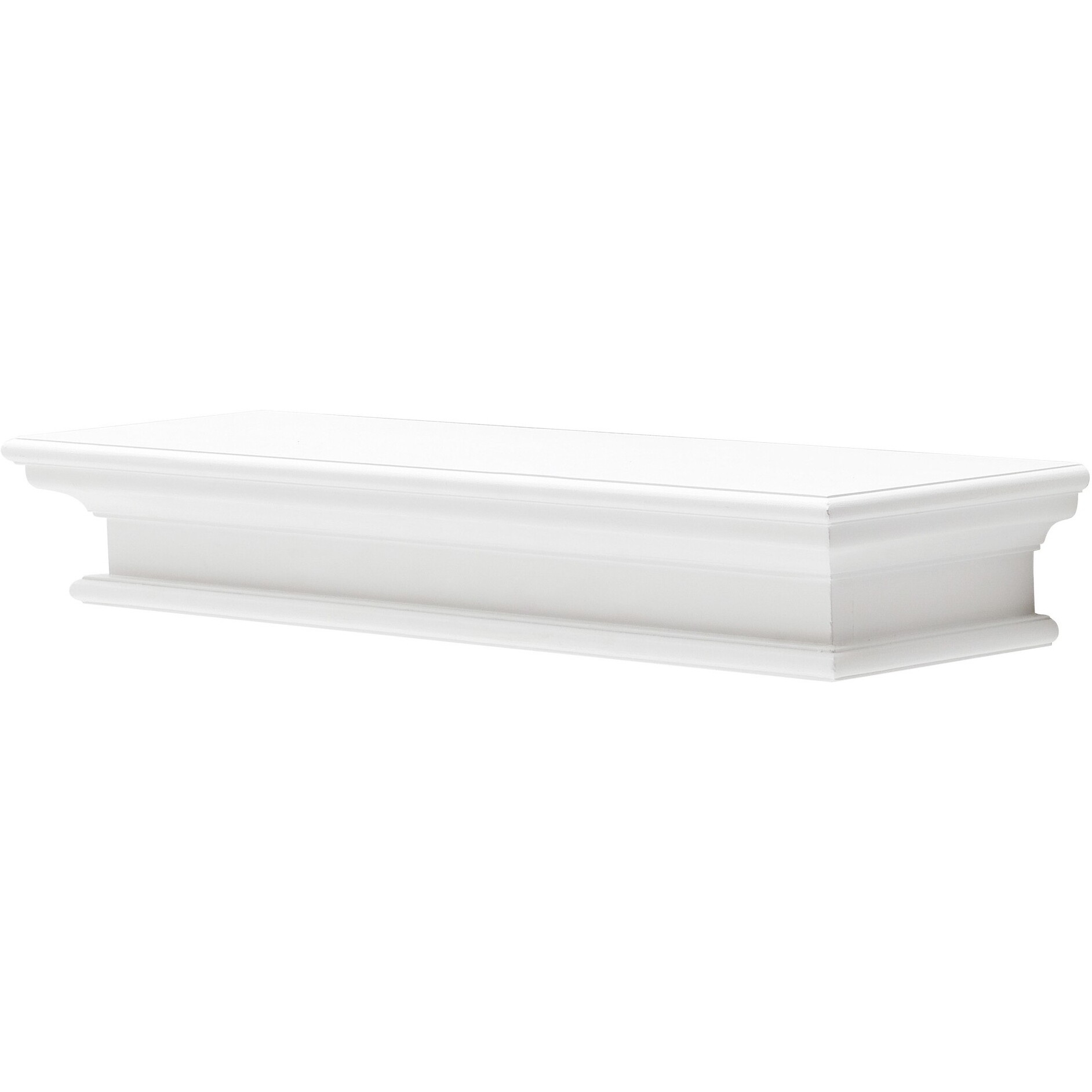 32"" Classic White Floating Wall Shelf