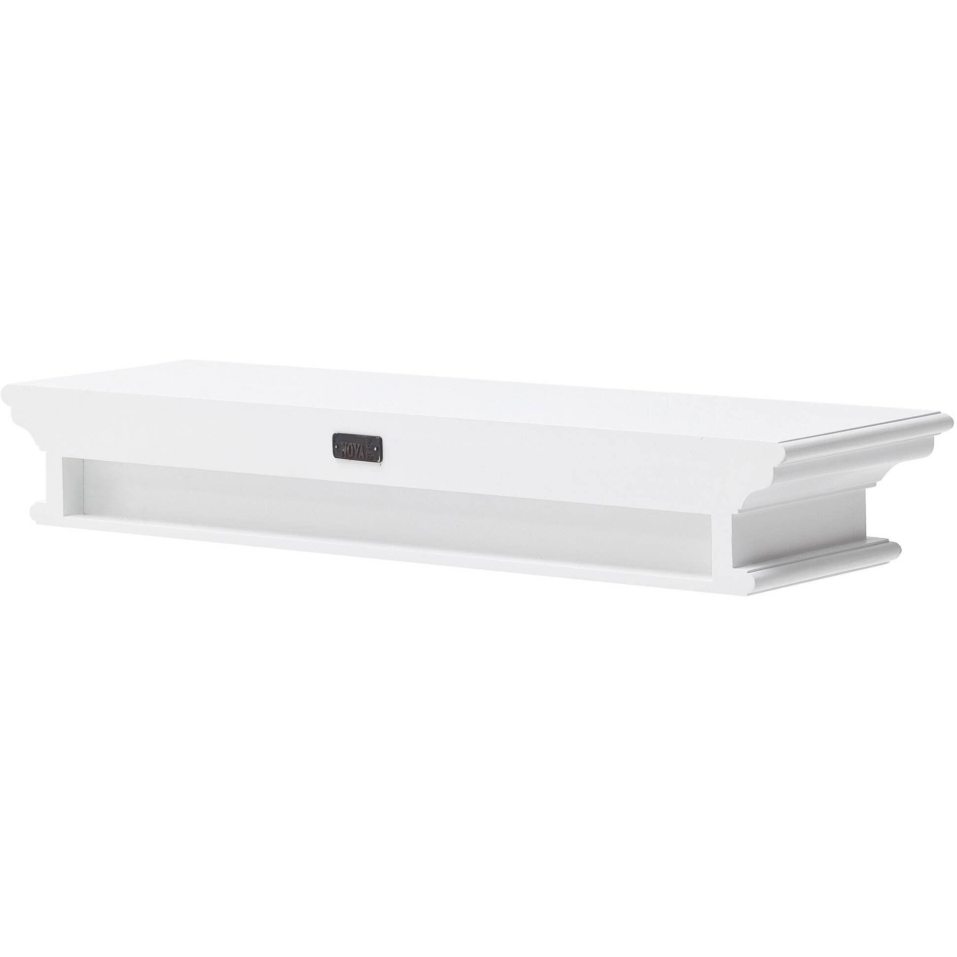 32"" Classic White Floating Wall Shelf