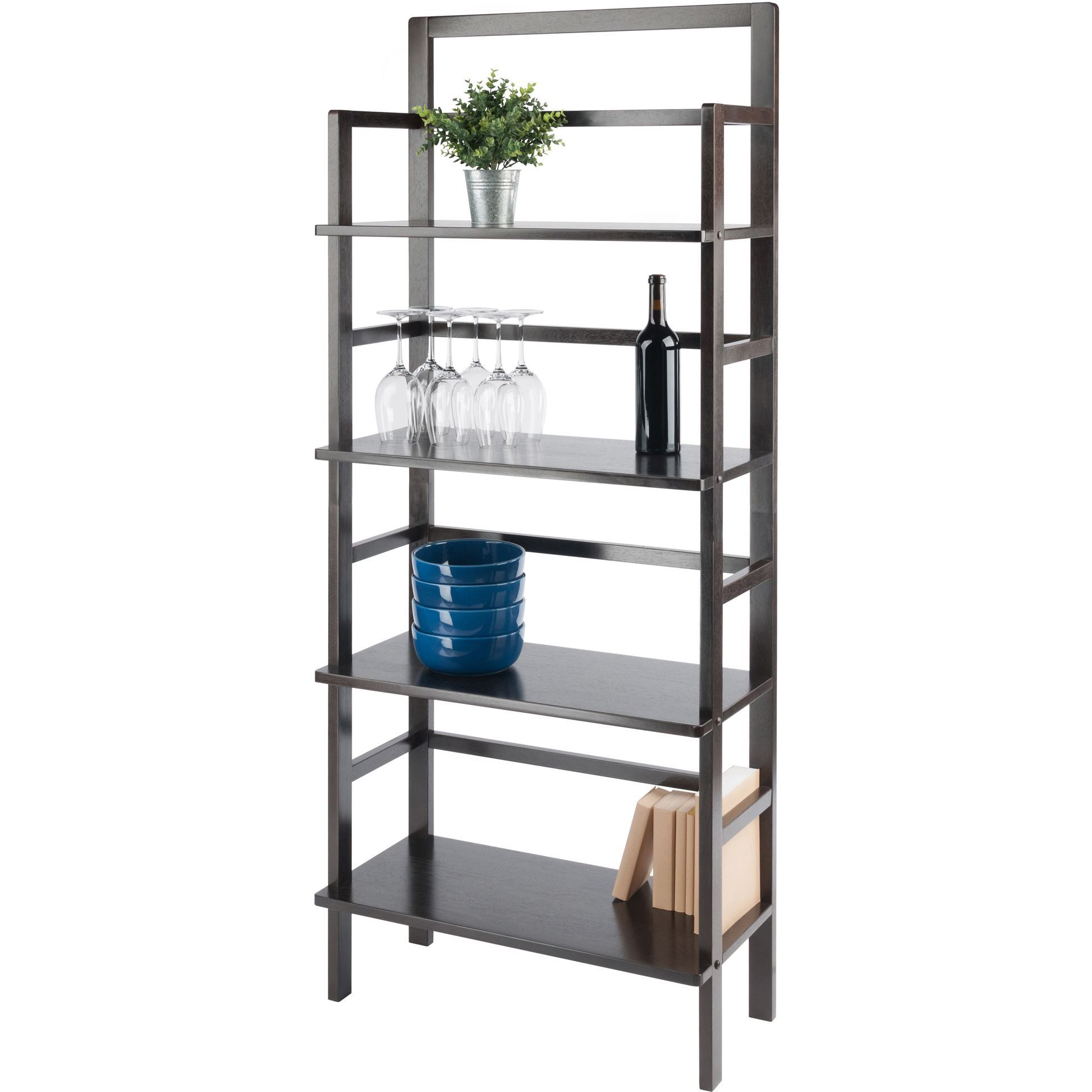 Aiden 4-Tier Baker's Rack  Coffee(D0102Hxvt2T.)