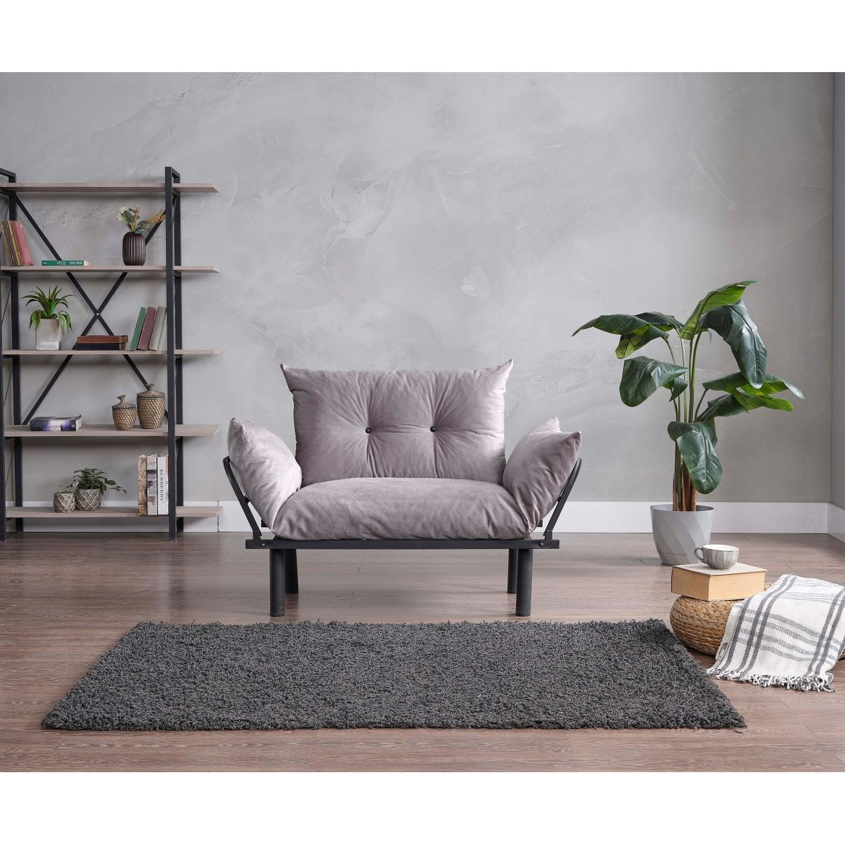 Sona Futon Love Seat(D0102H59Y08)