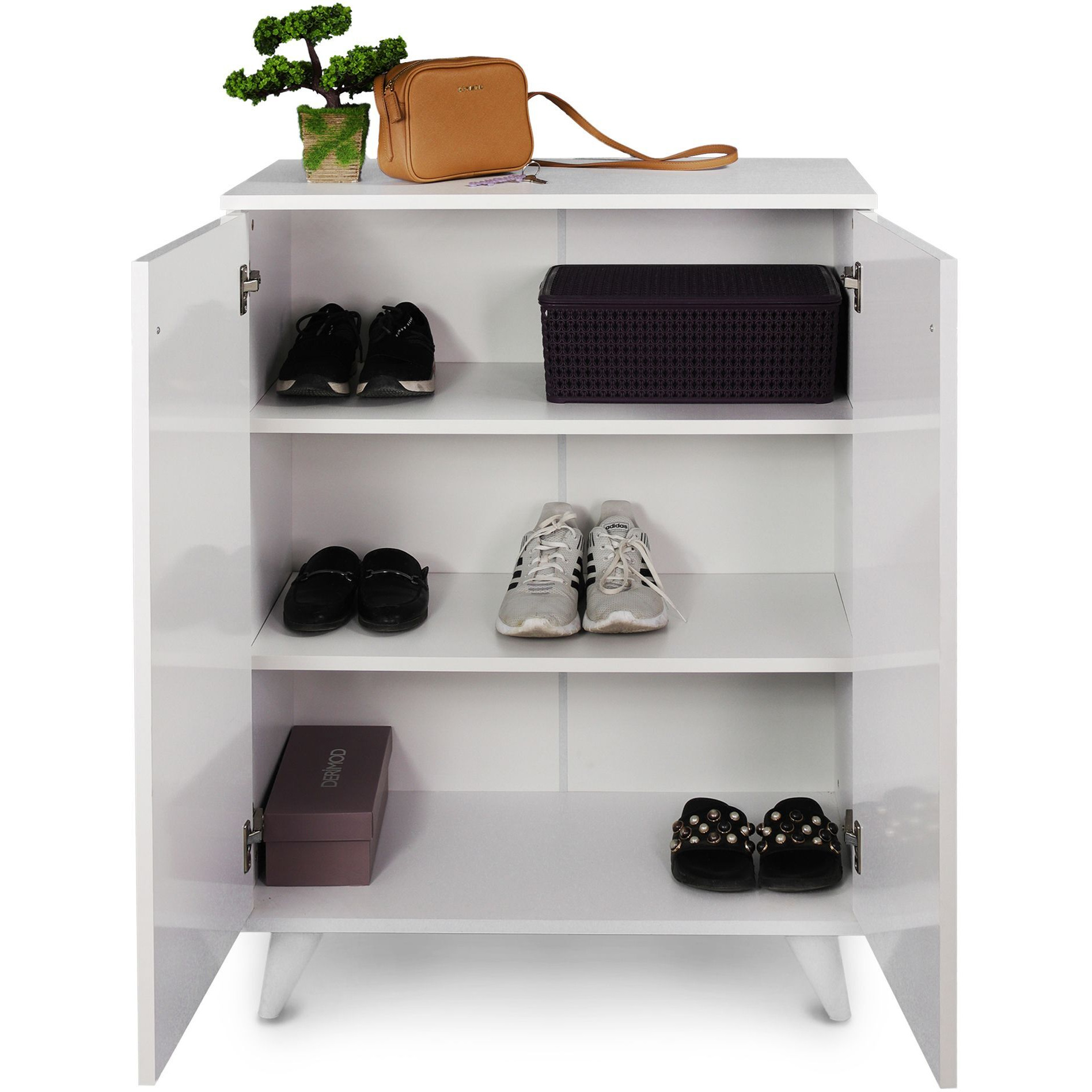 Valeria Wood Base Shoe Cabinet(D0102H5L7Nx)