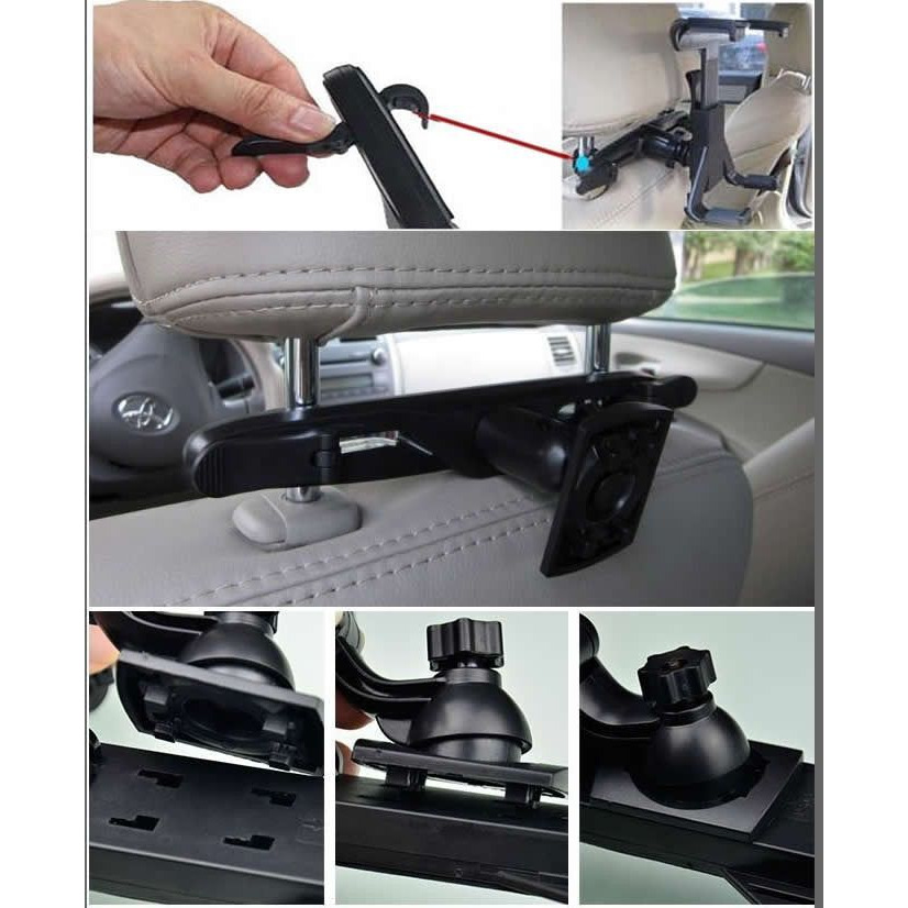 Car Headrest Stand For Ipad And Tablets(D0102He6Uxv)