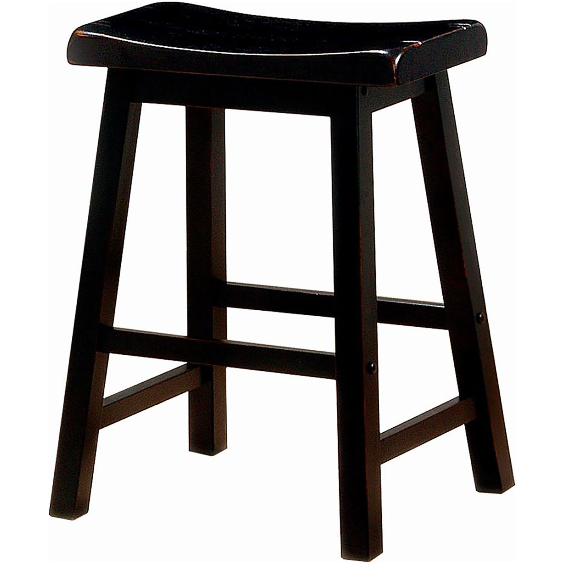 Black Counter Height Stools (Set Of 2)