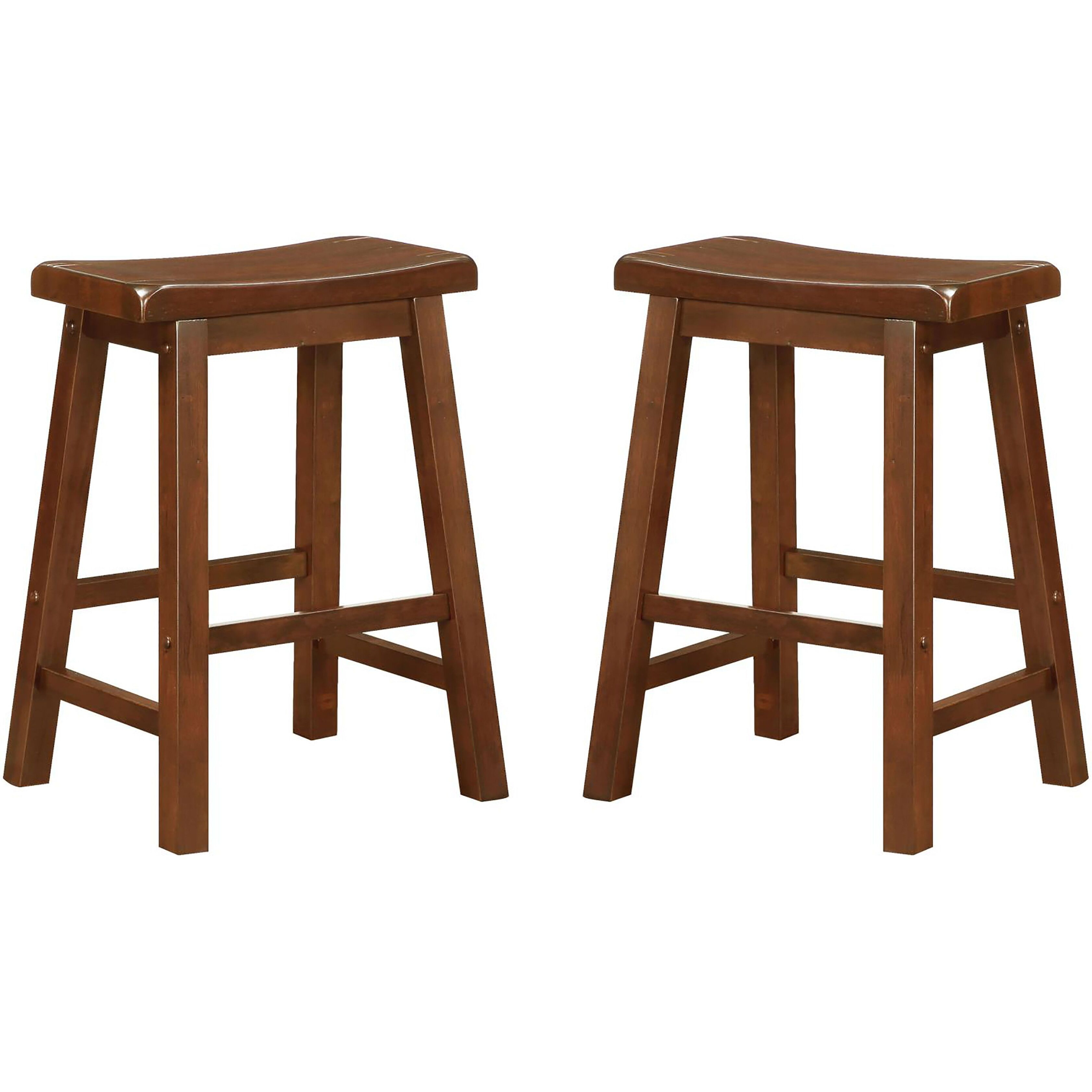 Chestnut Counter Height Stools (Set Of 2)