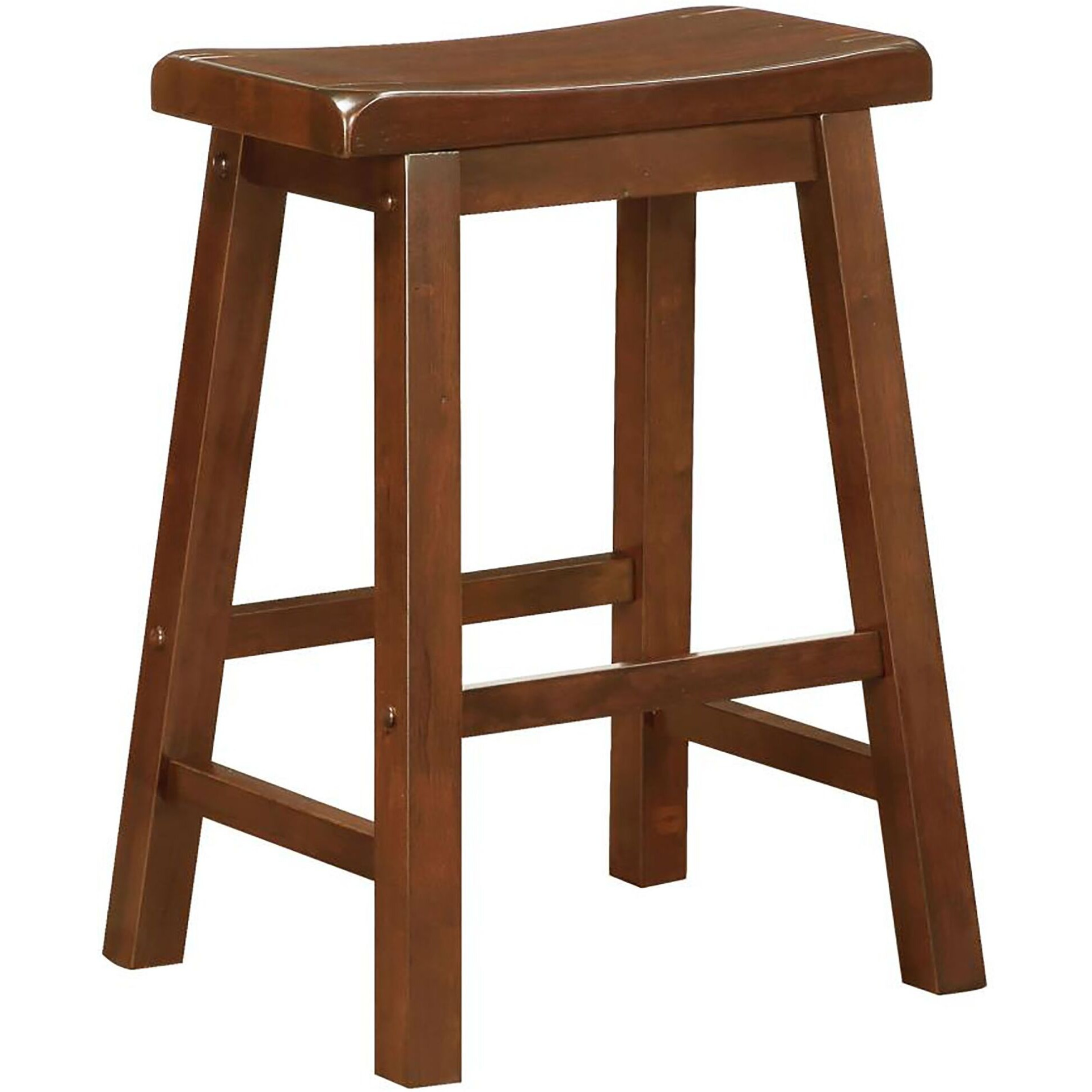 Chestnut Counter Height Stools (Set Of 2)