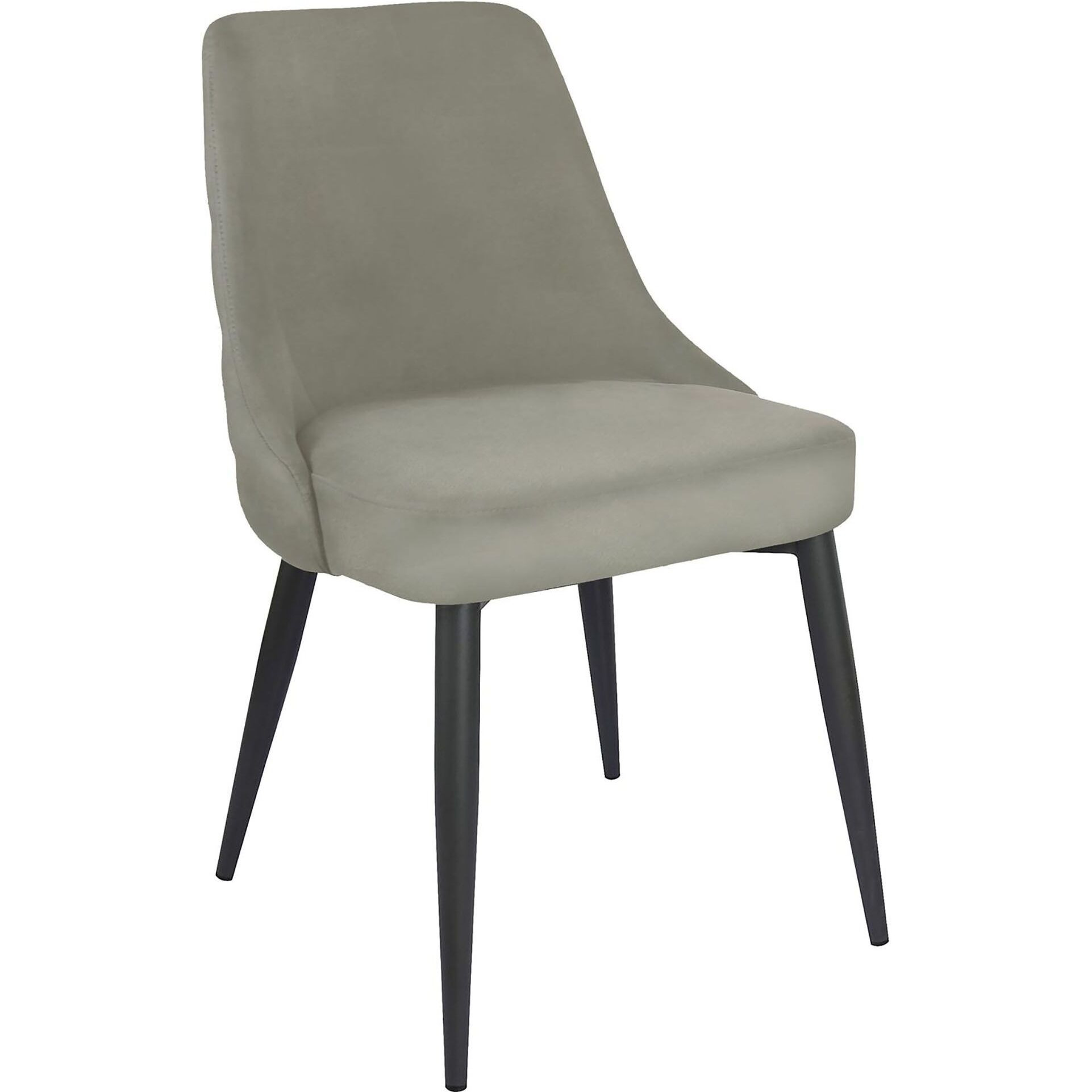 Light Grey Tufted Dining Chair (Set Of 2)