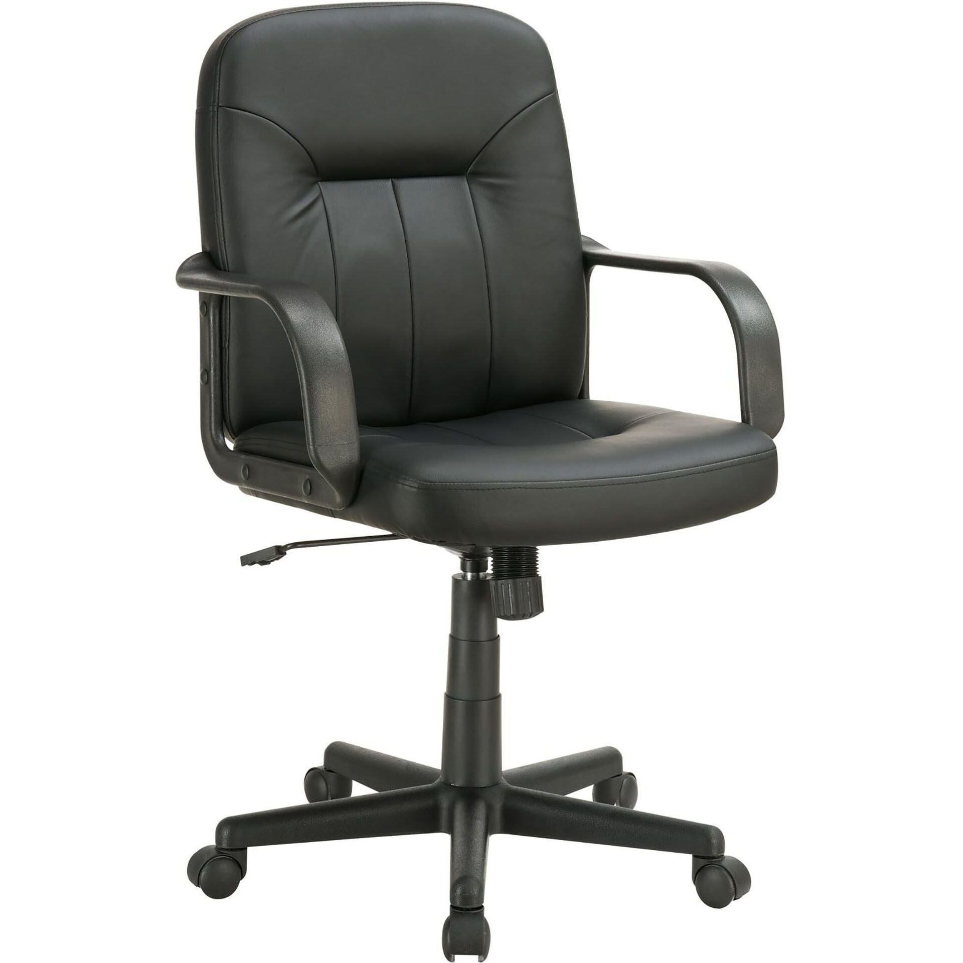 Black Office Chair With Casters