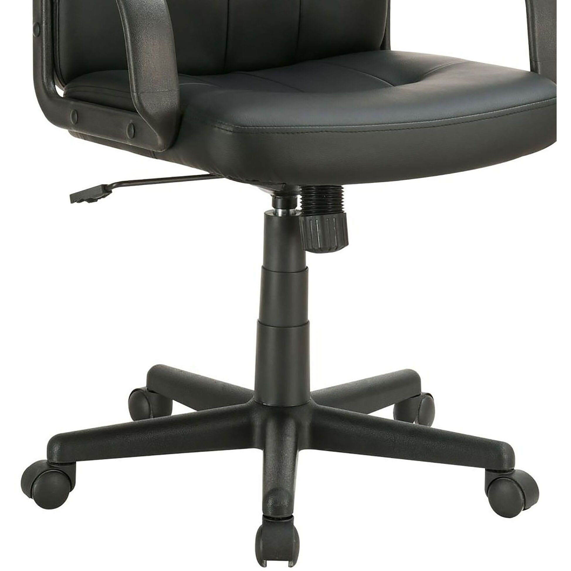 Black Office Chair With Casters