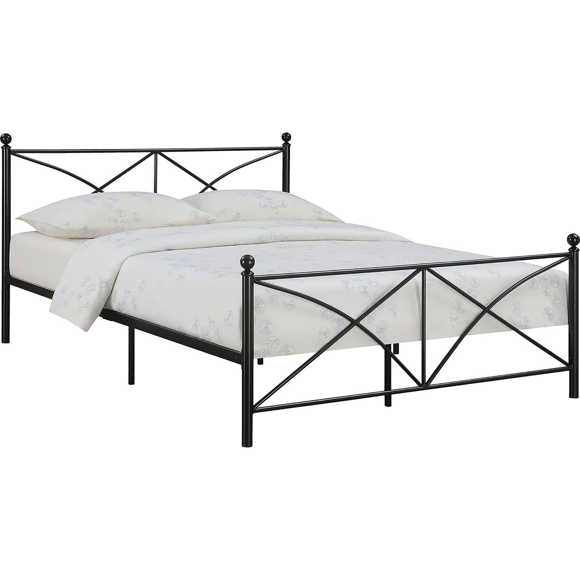 Black Queen Platform Bed