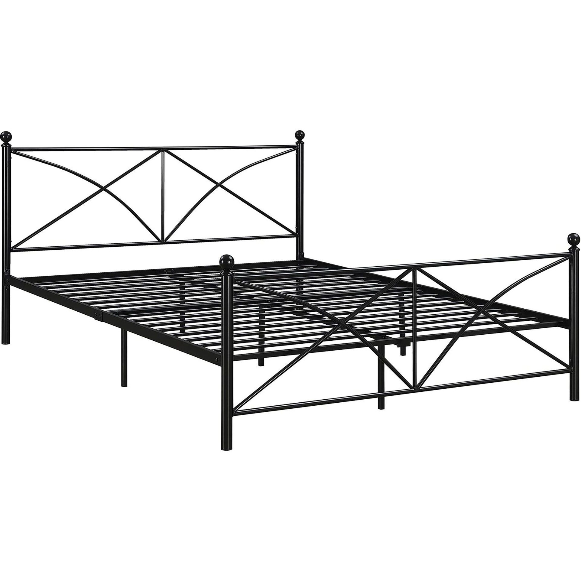 Black Queen Platform Bed