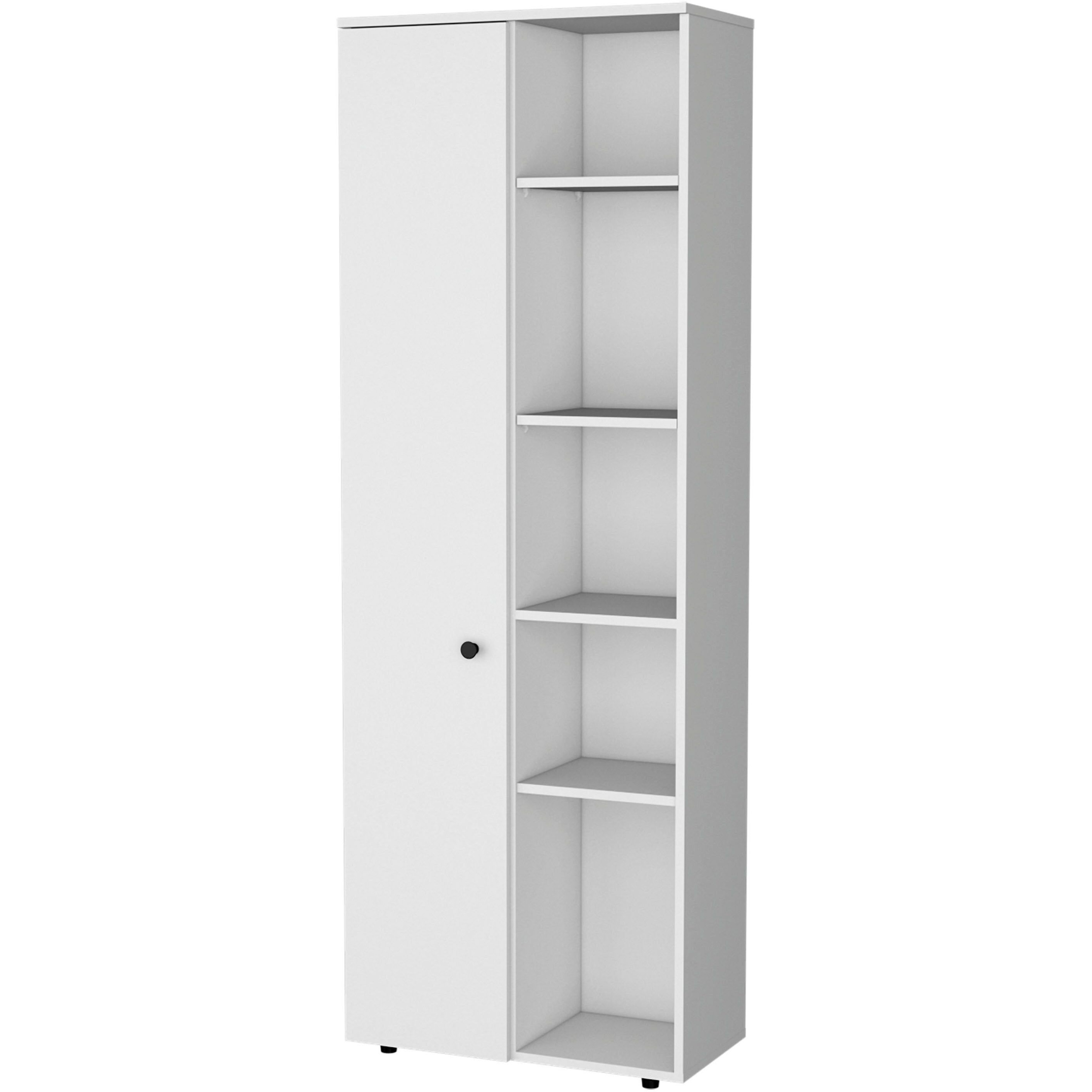 White 1-Door Multistorage Kitchen Pantry