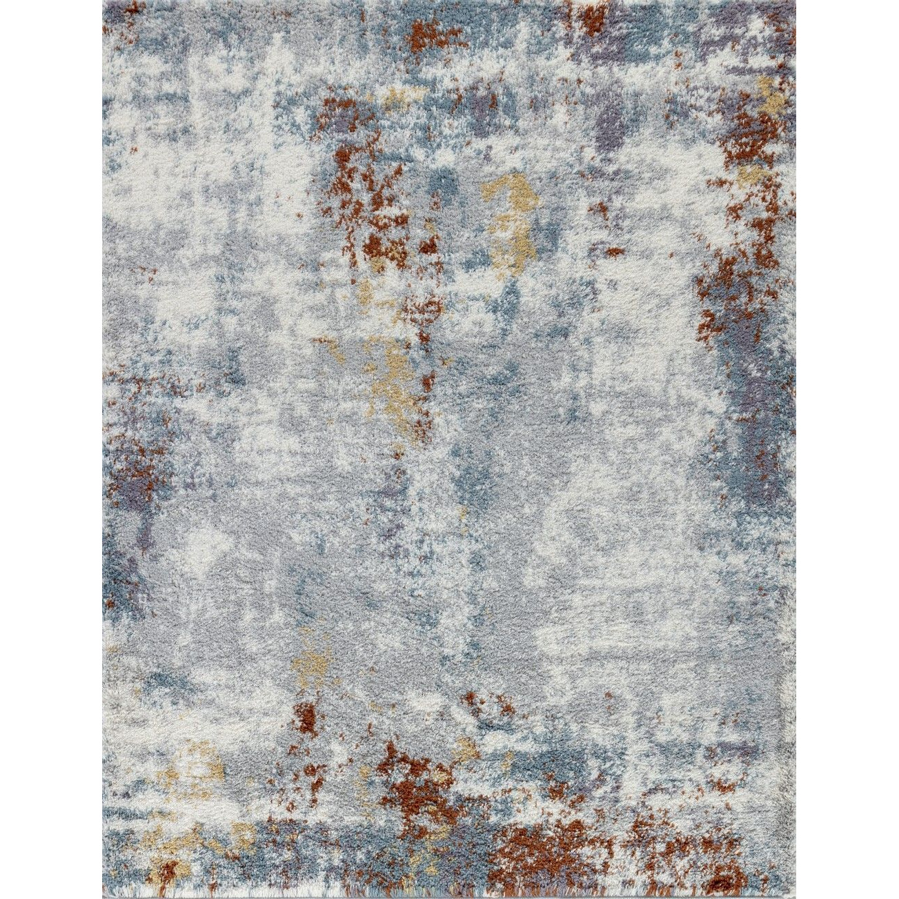 Loft Shag Gc_Czy1010 Multi 7 Ft. 10 In. X 9 Ft. 10 In. Shaggy Area Rug