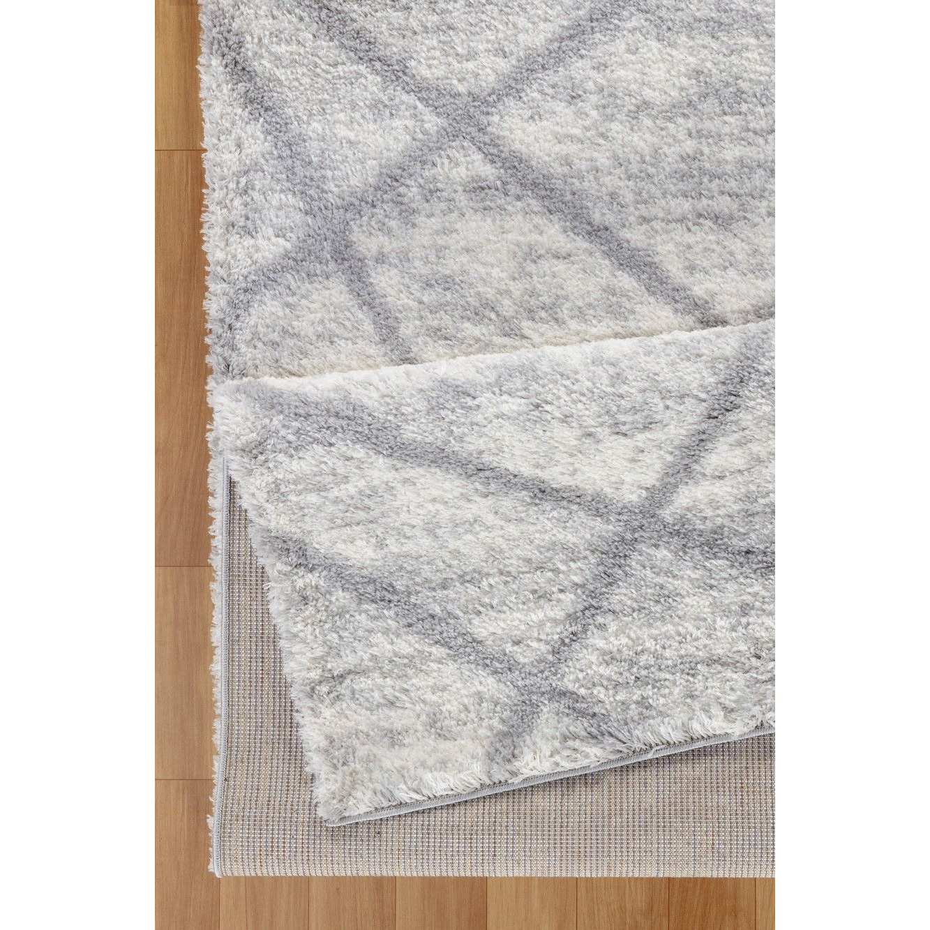 Loft Shag Gc_Czy1004 Ivory 7 Ft. 10 In. X 9 Ft. 10 In. Shaggy Area Rug