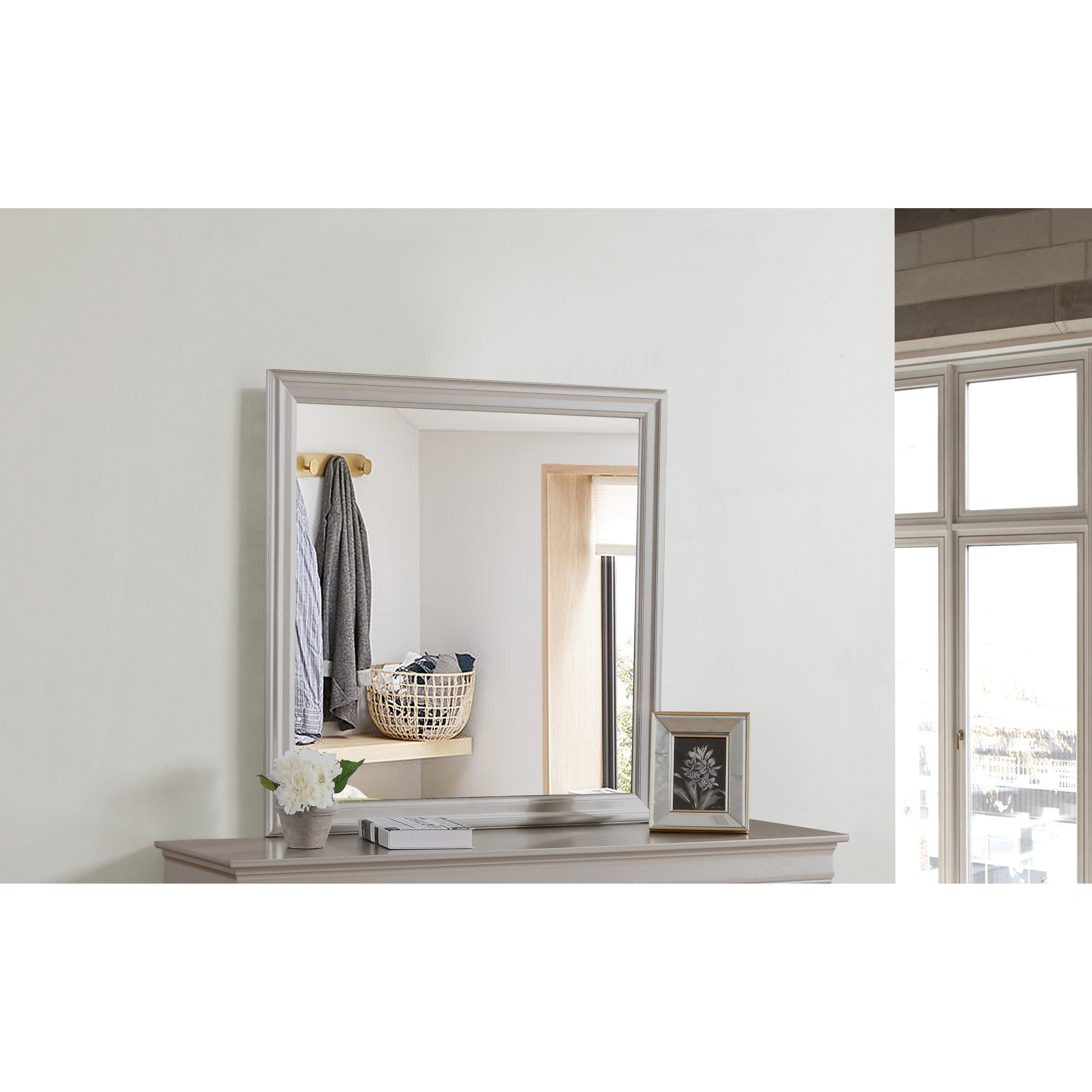 Glory Furniture Lorana G6500-M Mirror   Silver Champagne