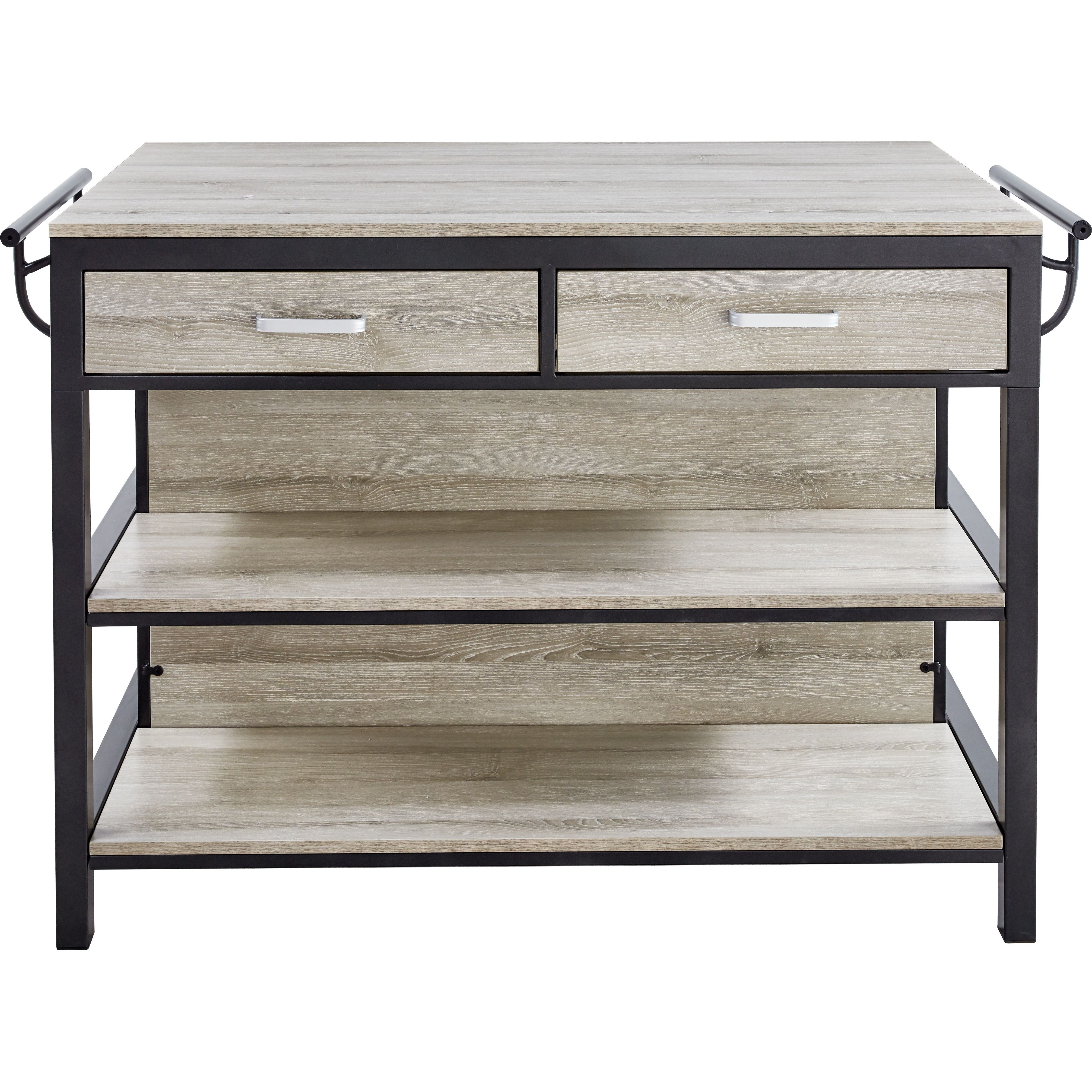 Carson - Counter Kitchen Table - Pearl Silver