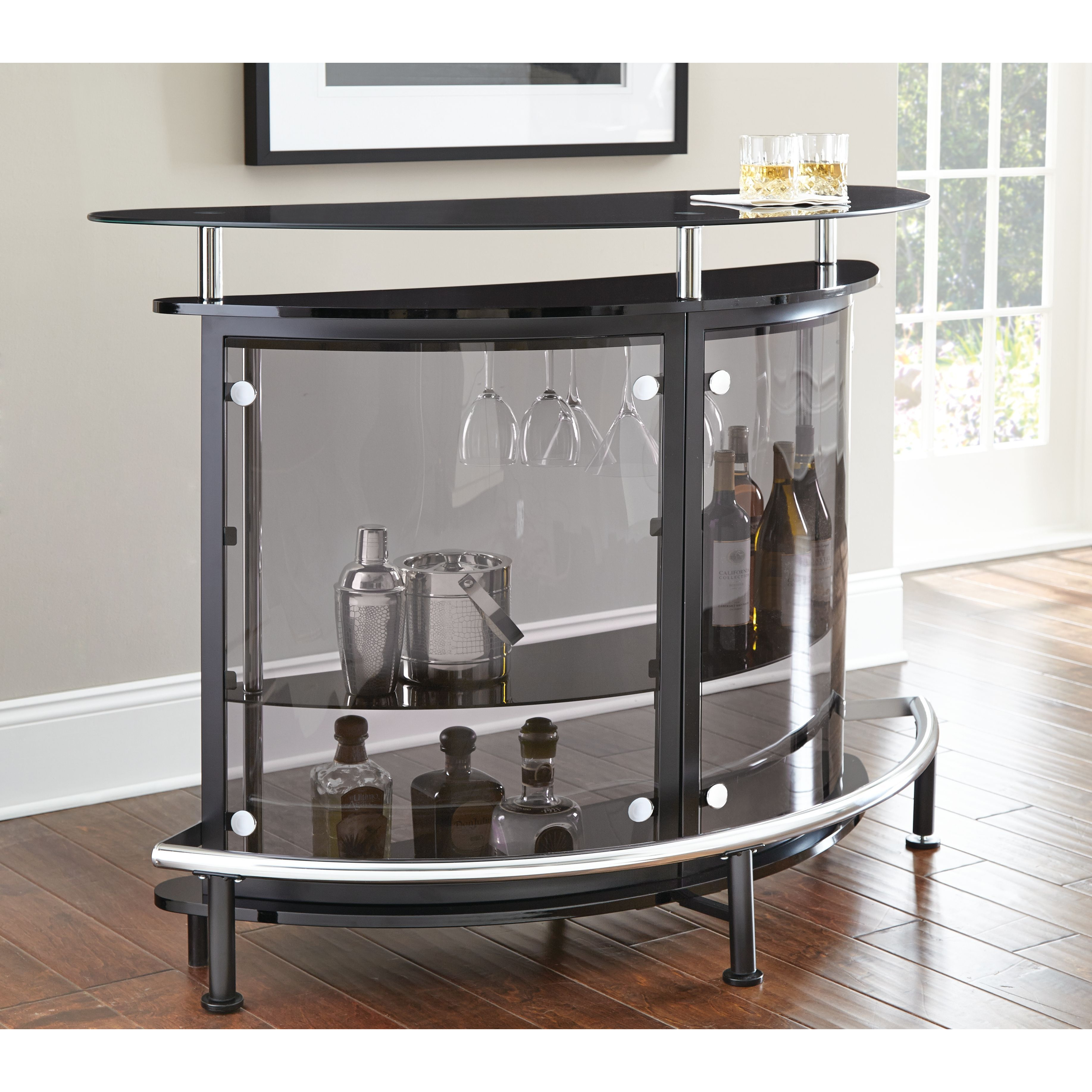 Ariana - Bar Table Or Server - Black