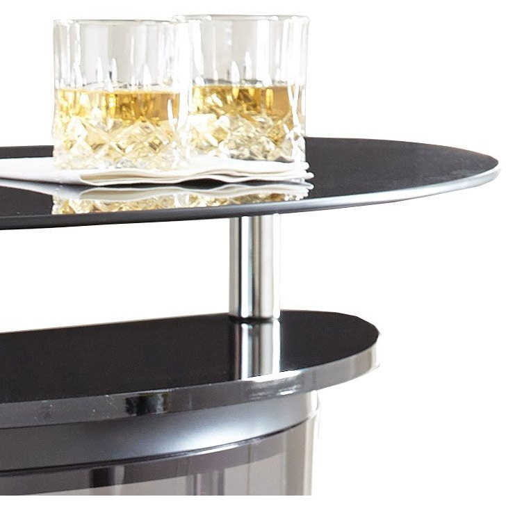 Ariana - Bar Table Or Server - Black