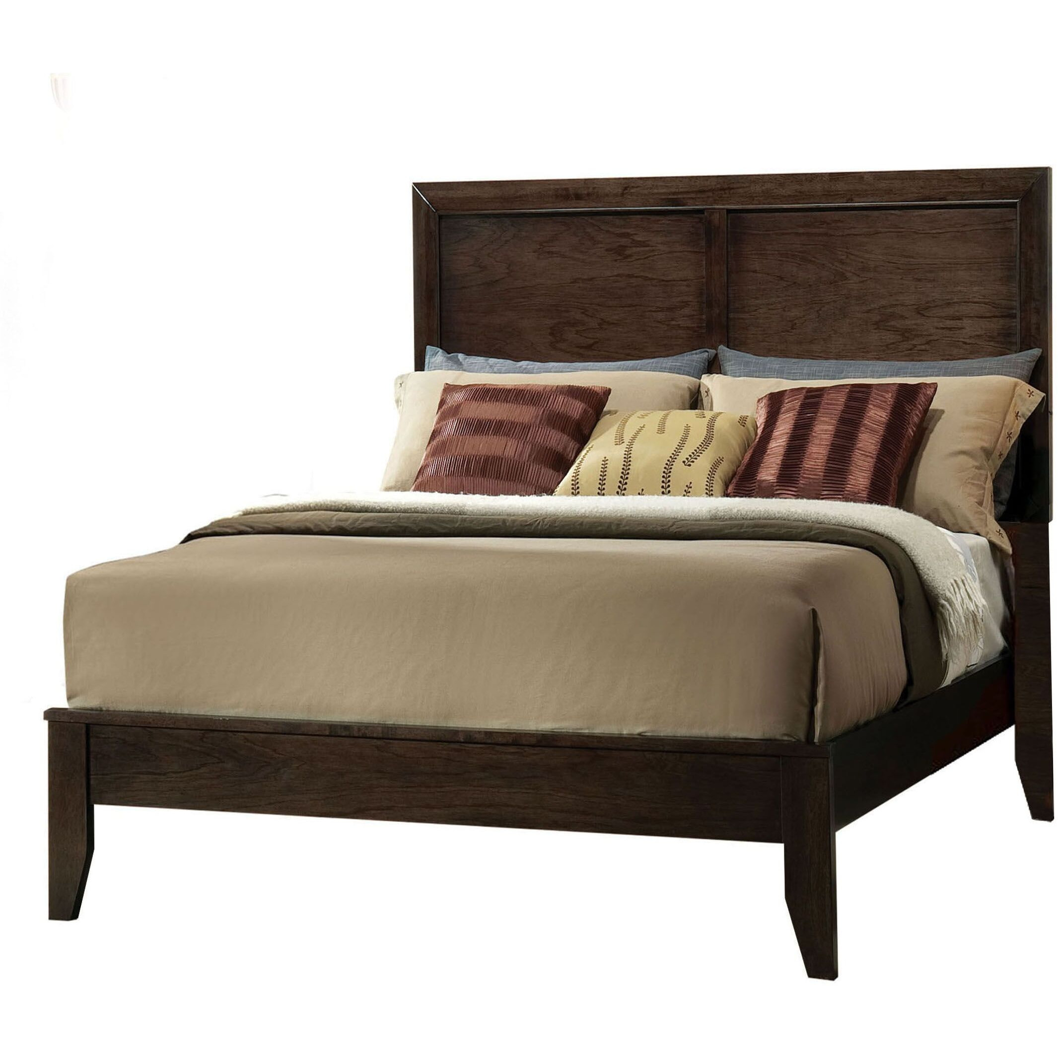 Espresso Queen Panel Bed