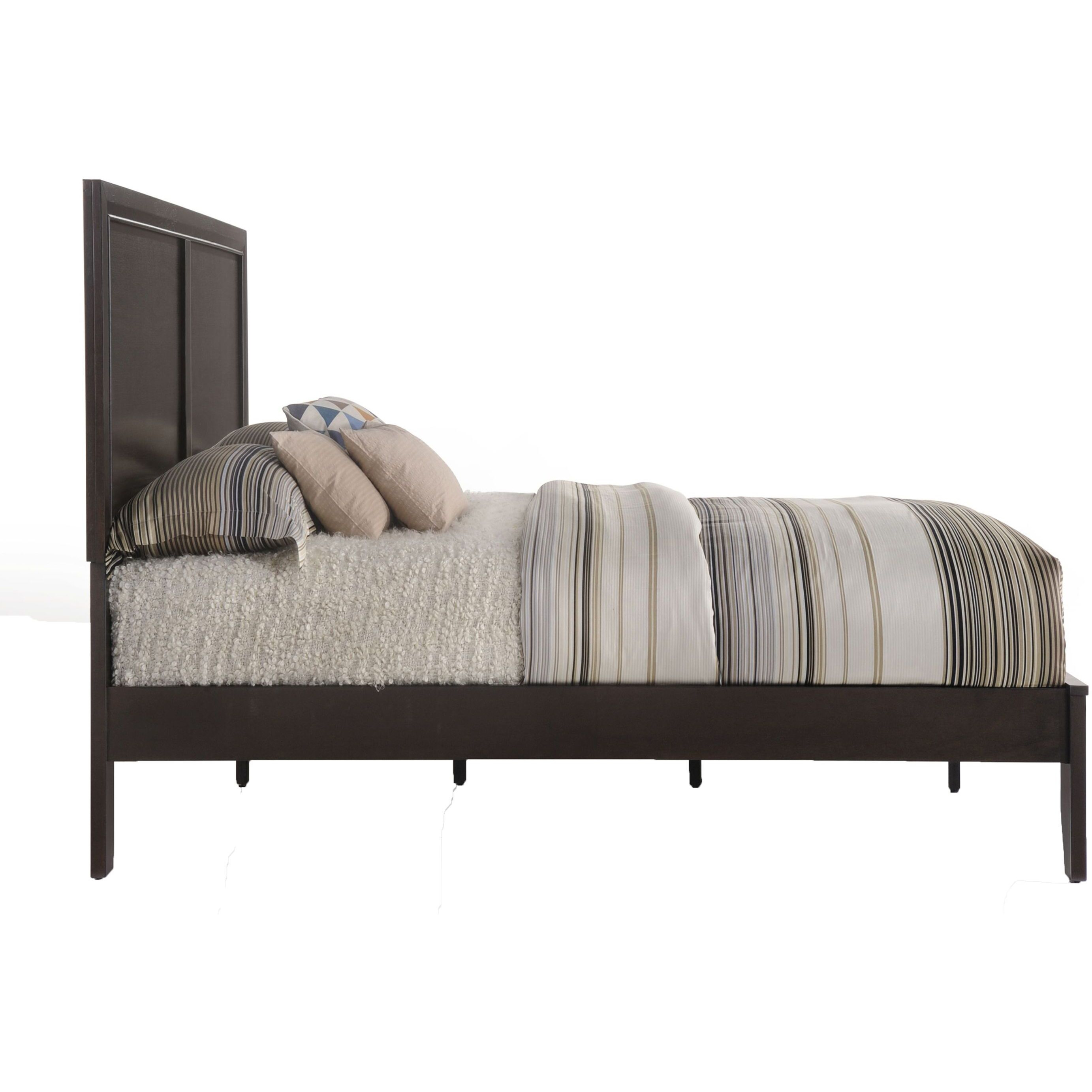 Espresso Queen Panel Bed